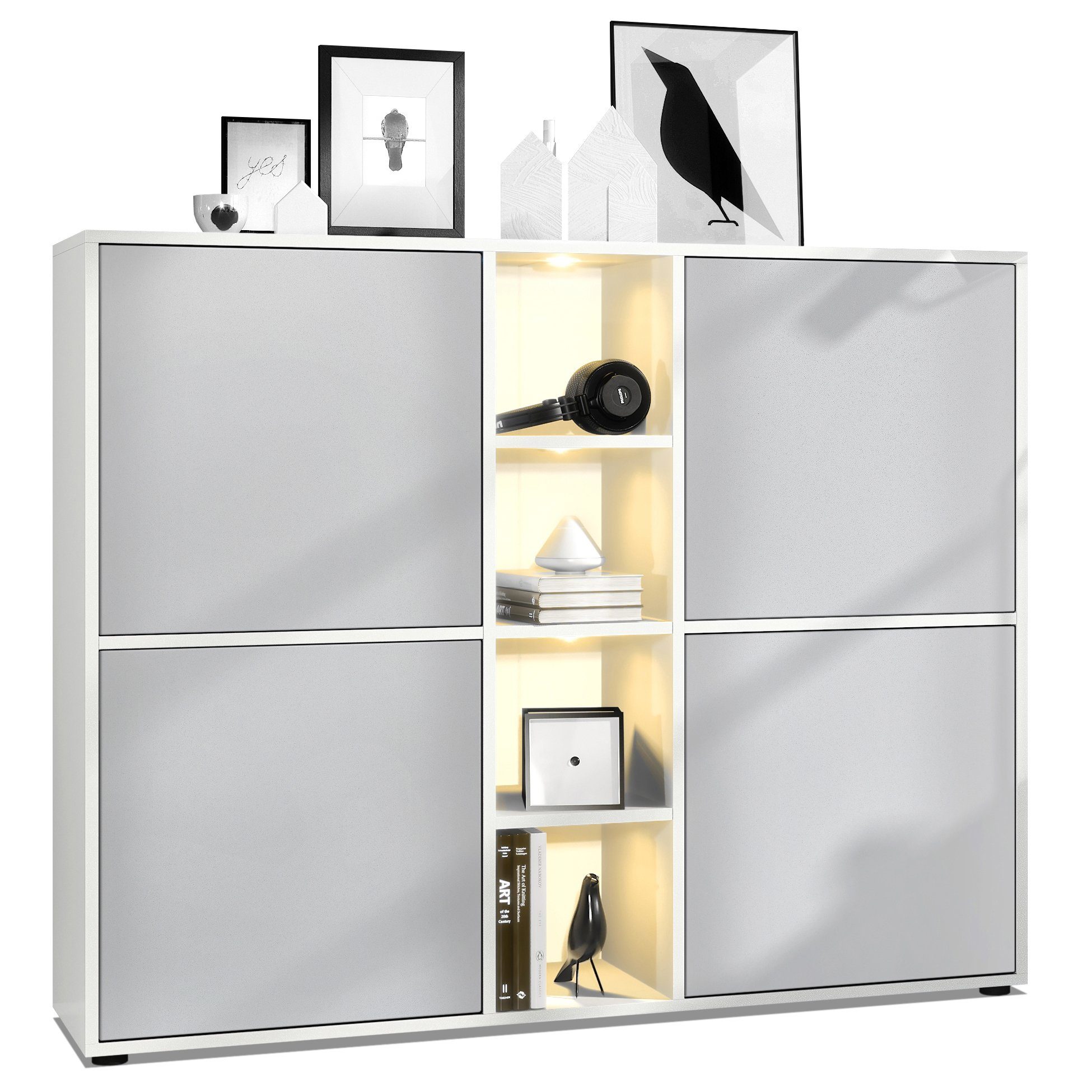 Vladon Highboard Cuba V3 (Highboard, mit günstig online kaufen