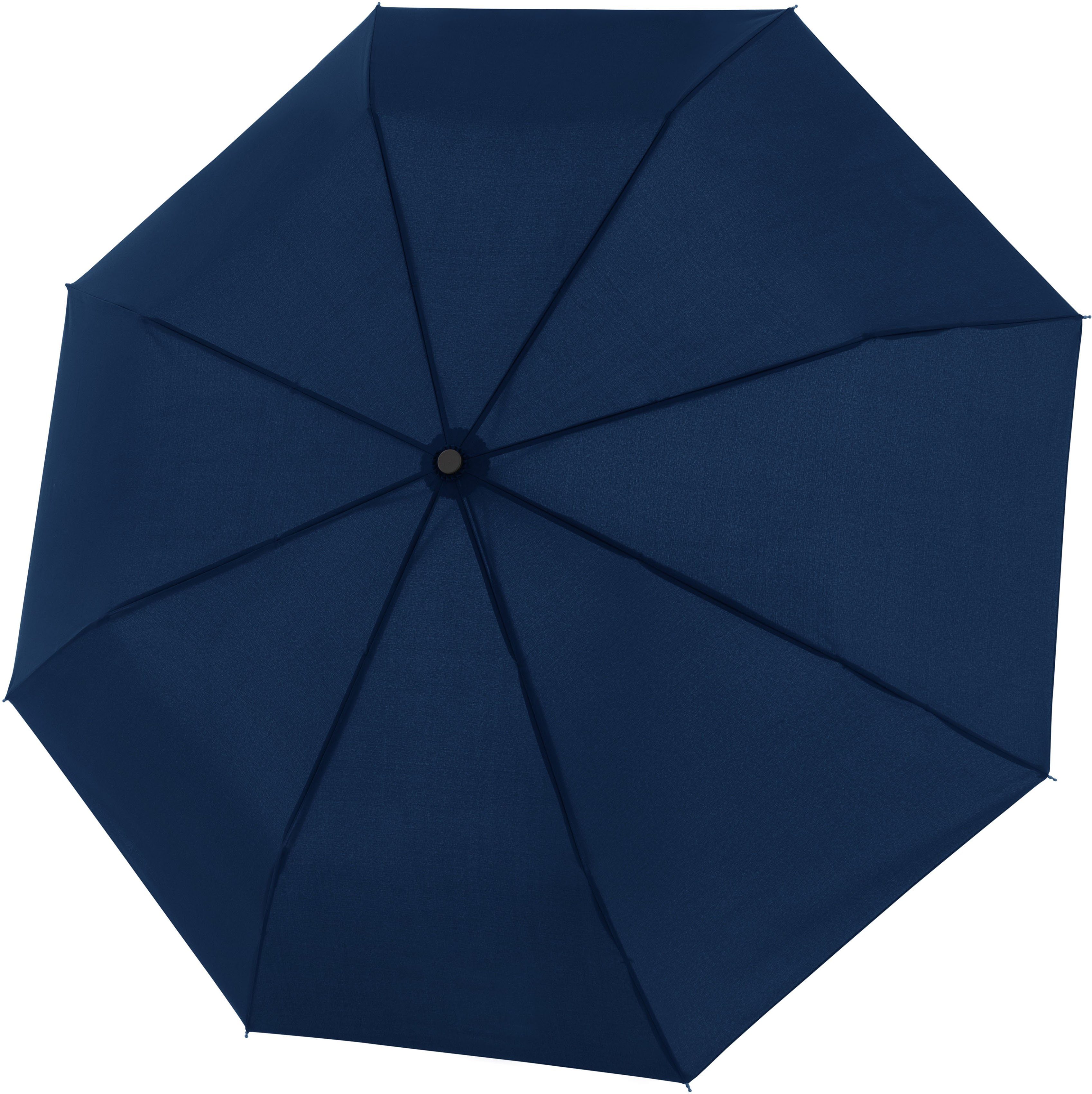 Super heißer neuer Artikel doppler® Taschenregenschirm Fiber Magic Superstrong, navy uni