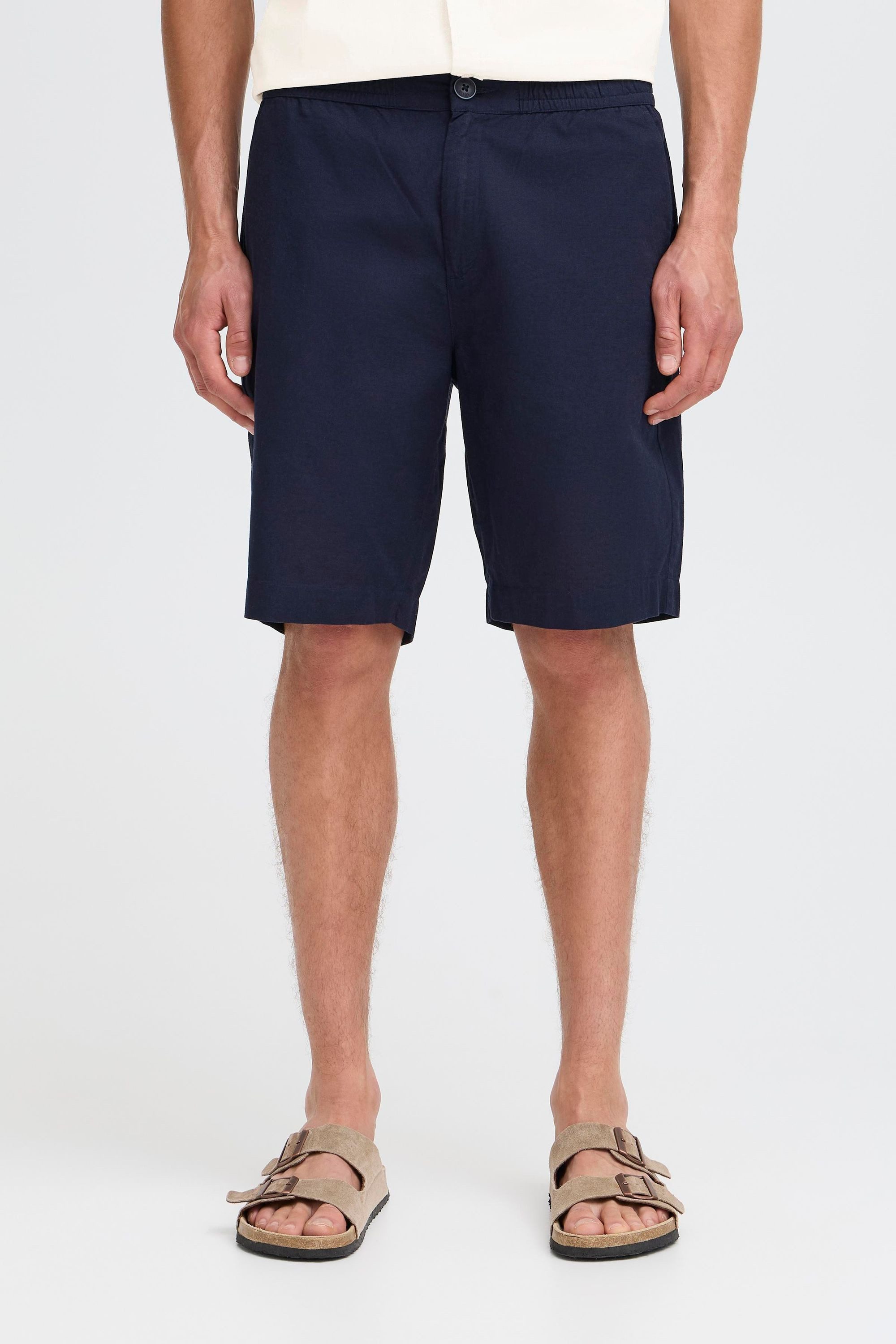 !Solid Leinenhose SDLINUS Bequeme Leinenshorts günstig online kaufen