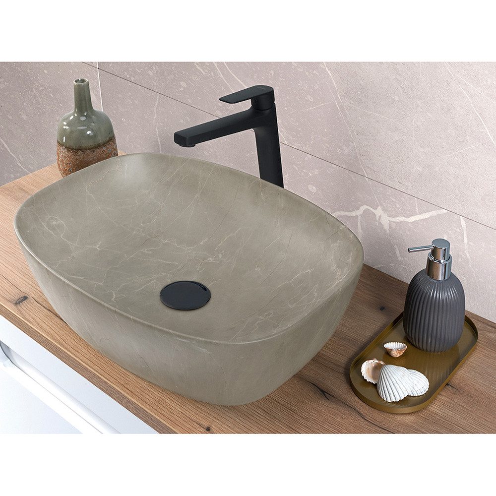 Lomadox Badmöbel-Set ADELAIDE-56-WHITE, (Spar-Set, 3-St), matt weiß LED-Spi günstig online kaufen