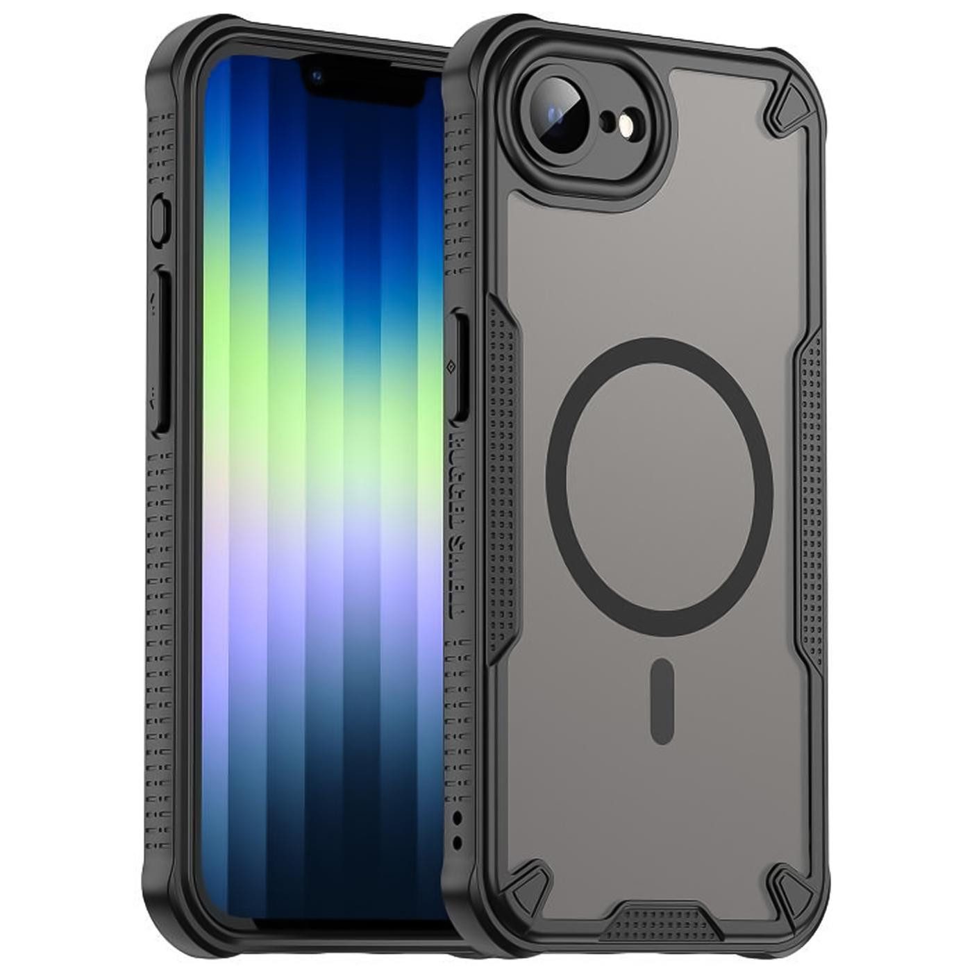 CoolGadget Handyhülle Defender Series Handy Hülle für iPhone 17e / iPhone 16e 6,1 Zoll, Magsafe TPU Schlicht Robust Schutzhülle für iPhone 16e Hülle