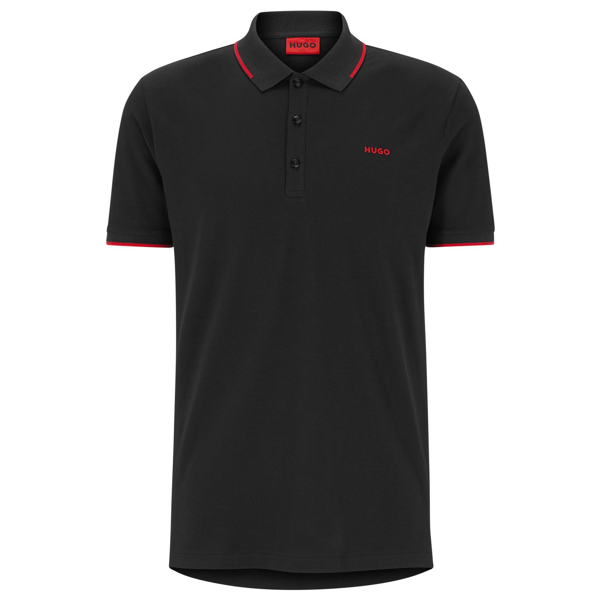 HUGO Poloshirt Herren Poloshirt Baumwolle Dinoso günstig online kaufen