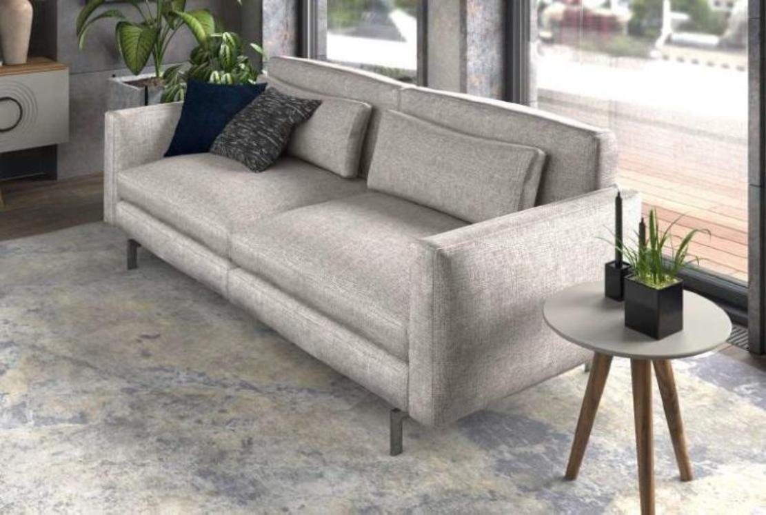 JVmoebel Sofa Graues Sofa Sofakollektion Sitzmöbel Set Wohnzimmermöbel Couch Textil, 1 Teile, Made in Europe