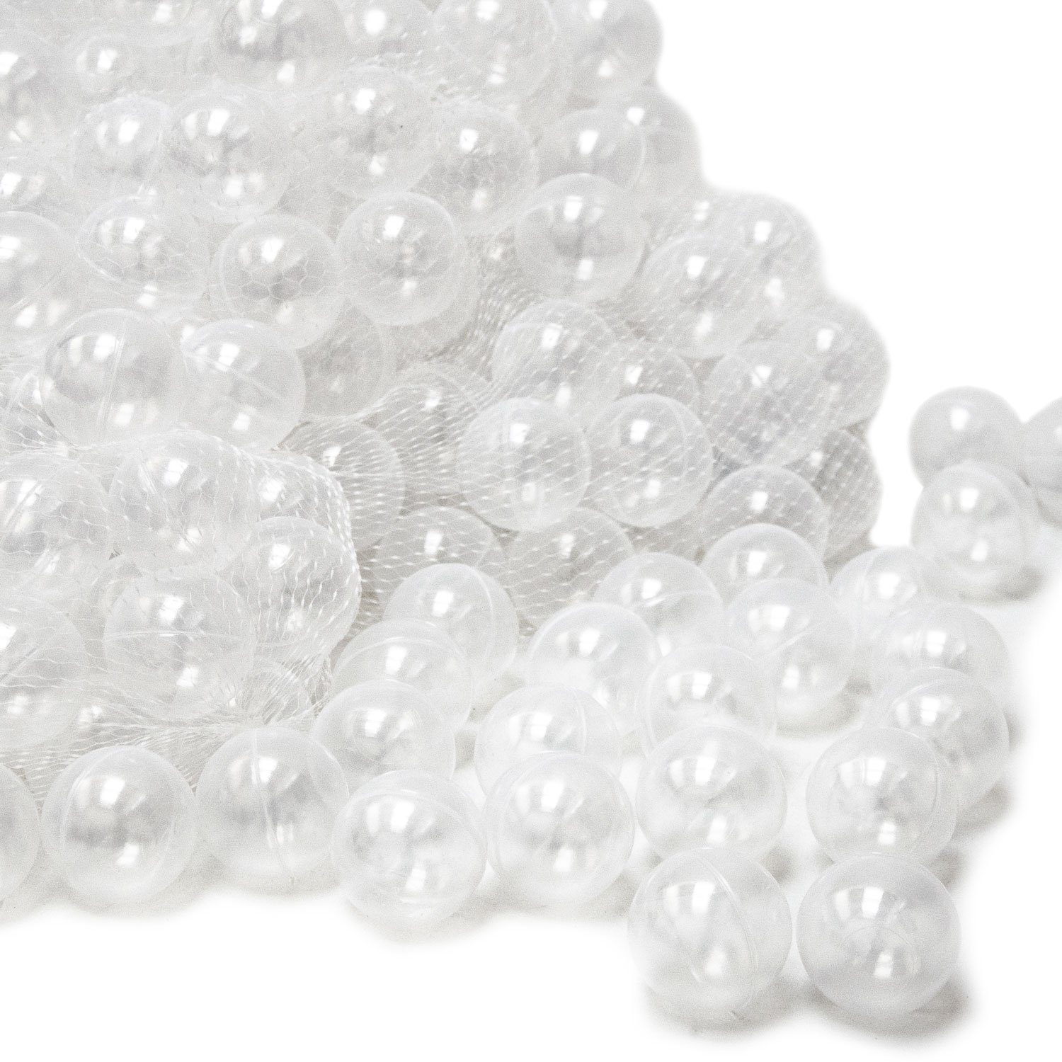 Bällebad Bälle Plastikbälle, Spielbälle LittleTom Bällebad-Bälle transparent Babybälle für 50 5,5cm