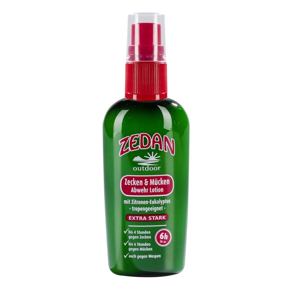 Zedan Insektenspray Zecken & Mücken - Abwehrlotion-Spray 10x100ml