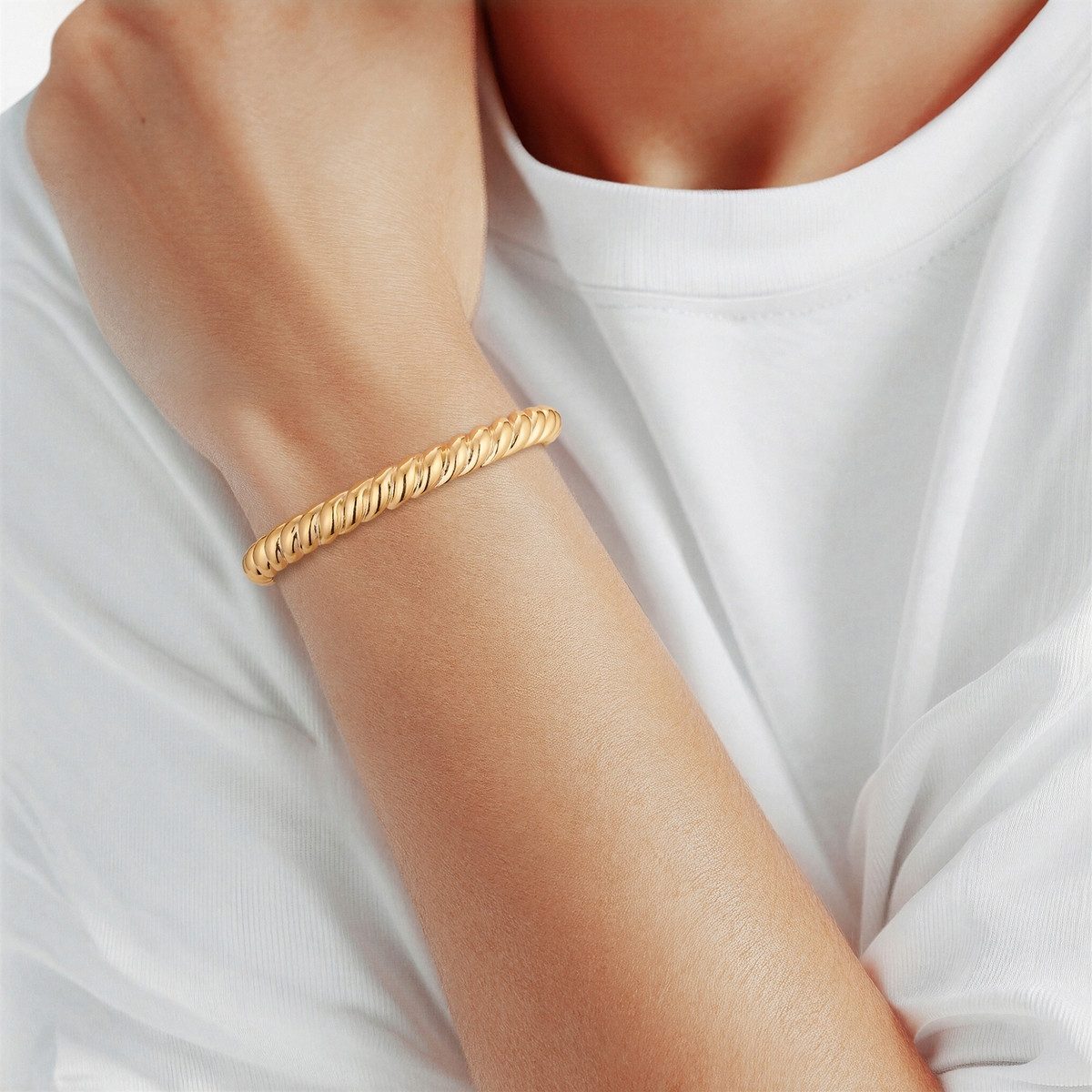 Yokoamii Armreif gelbgold