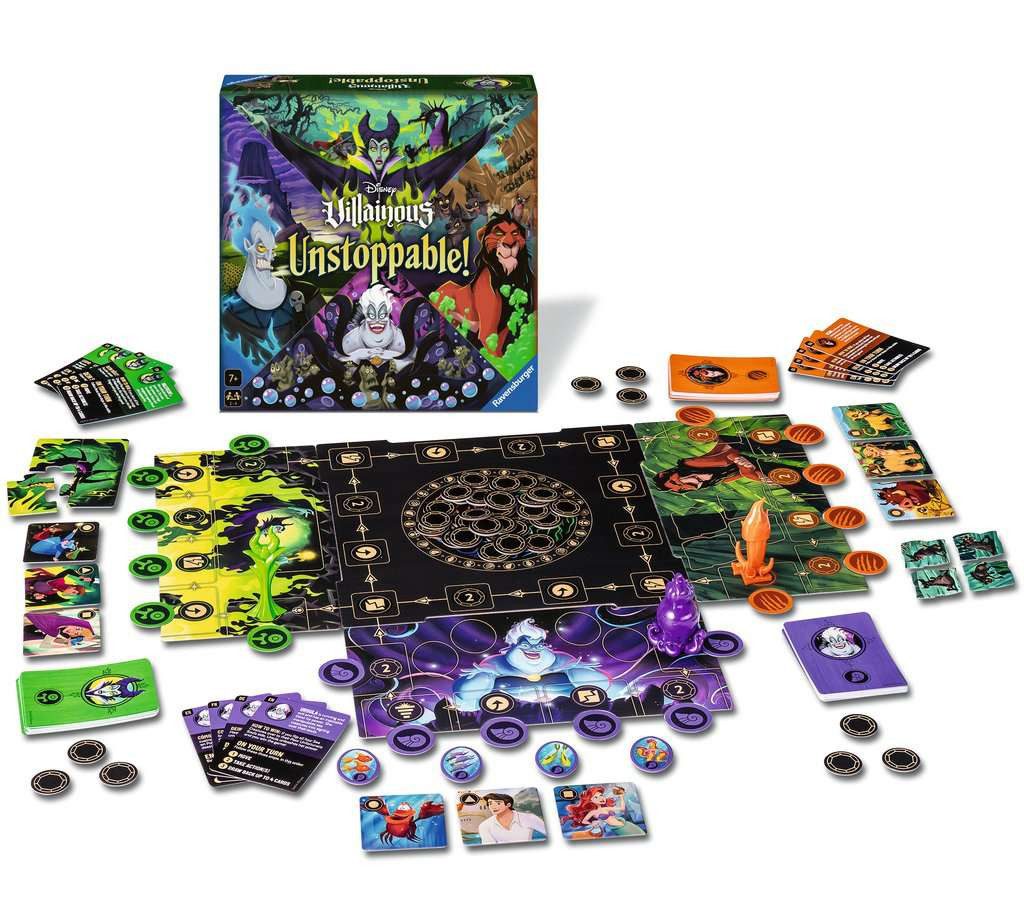 Ravensburger Verlag GmbH Spiel Ravensburger - Disney Villainous Unstoppable! – Strategiespiel, Strategiespiel