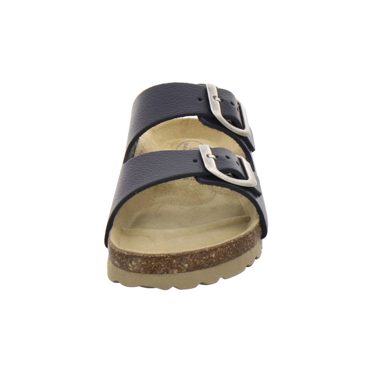 AFS-Schuhe 110050 Zweischnaller Pantolette für Mädchen und Jungen mit Fußbett und Schnallenverschluss