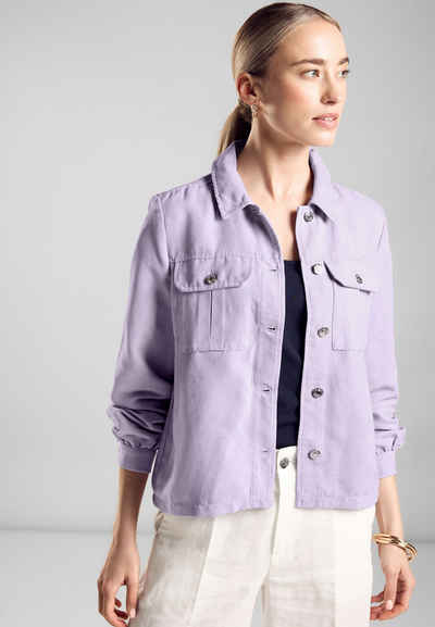 STREET ONE Blouson aus Cord im Overshirt-Stil