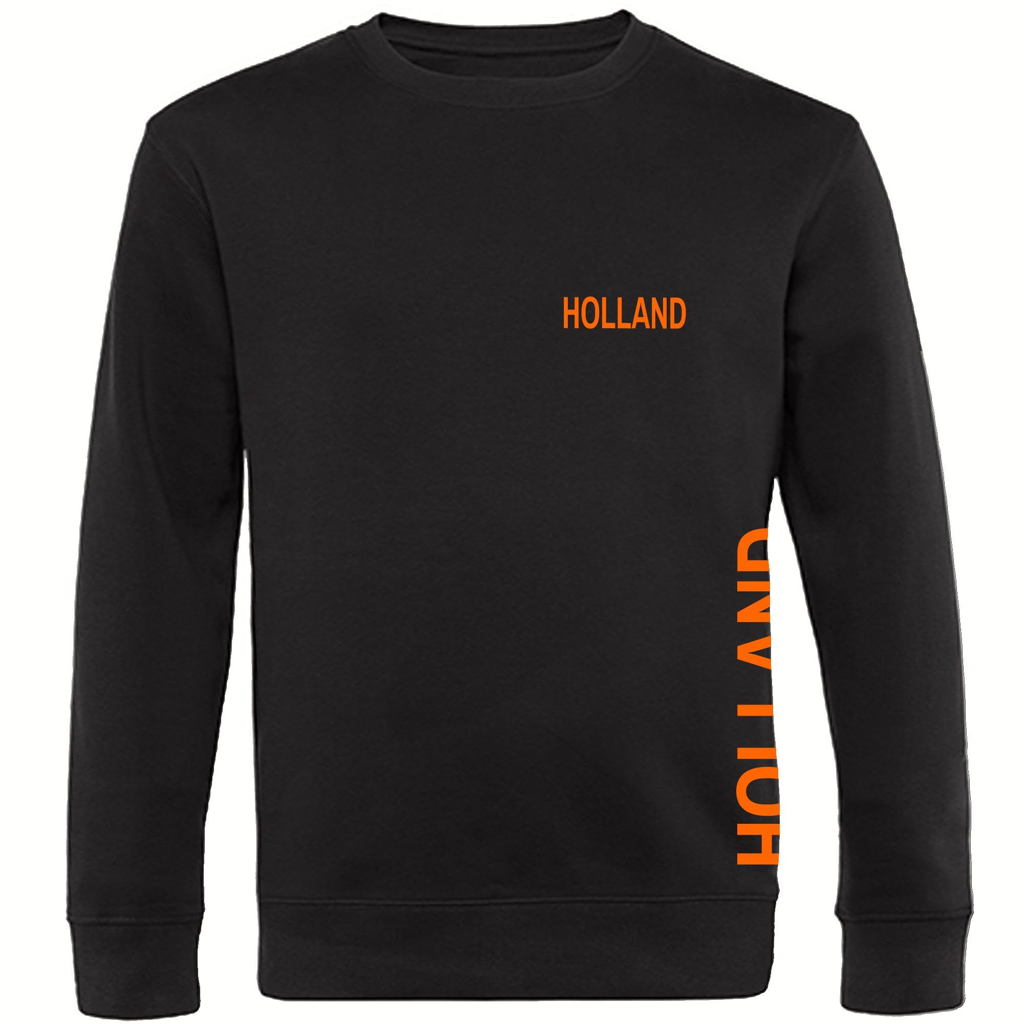 multifanshop Sweatshirt Holland - Brust & Seite - Pullover