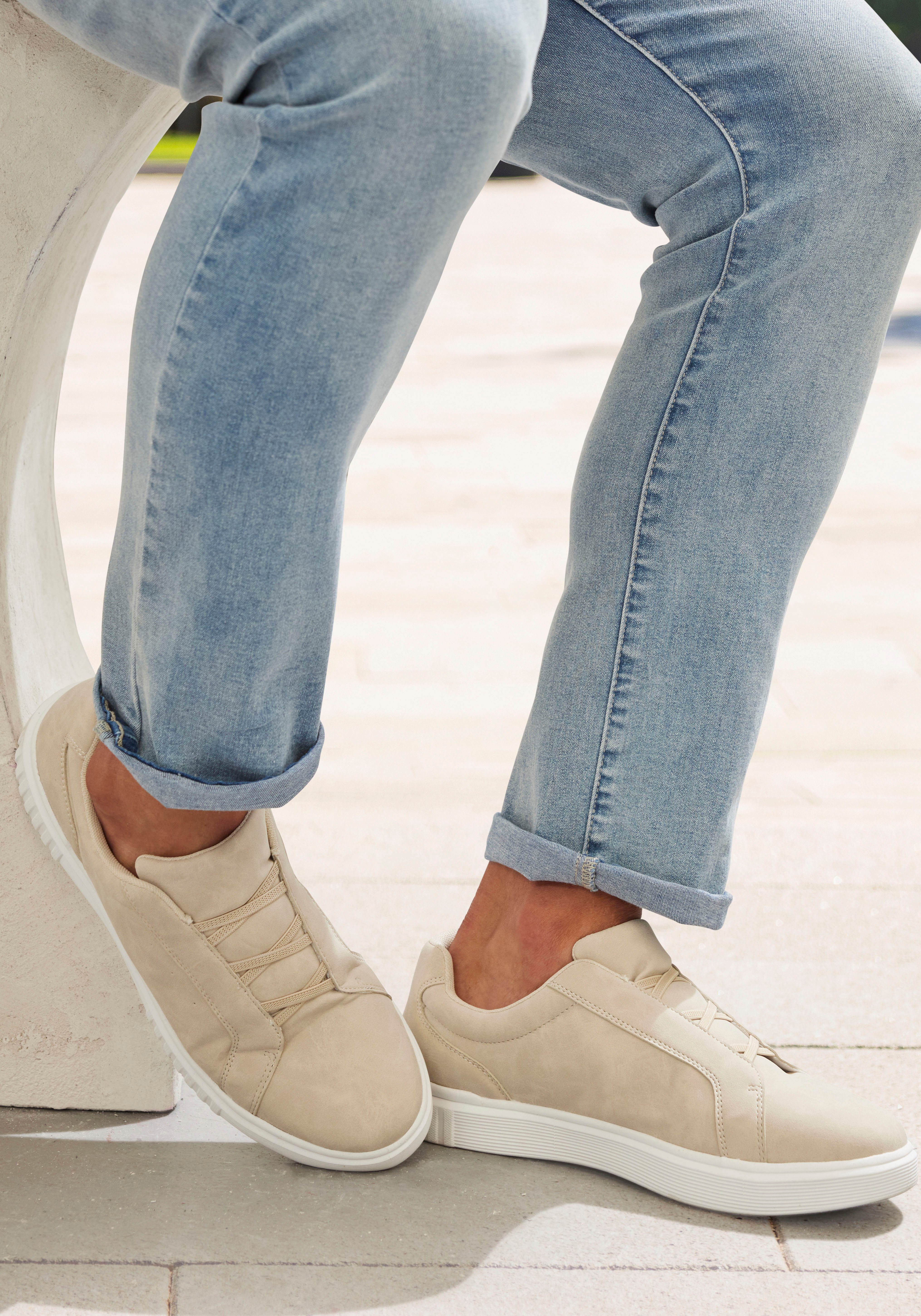 John Devin Freizeitschuh, Sneaker mit elastischen günstig online kaufen