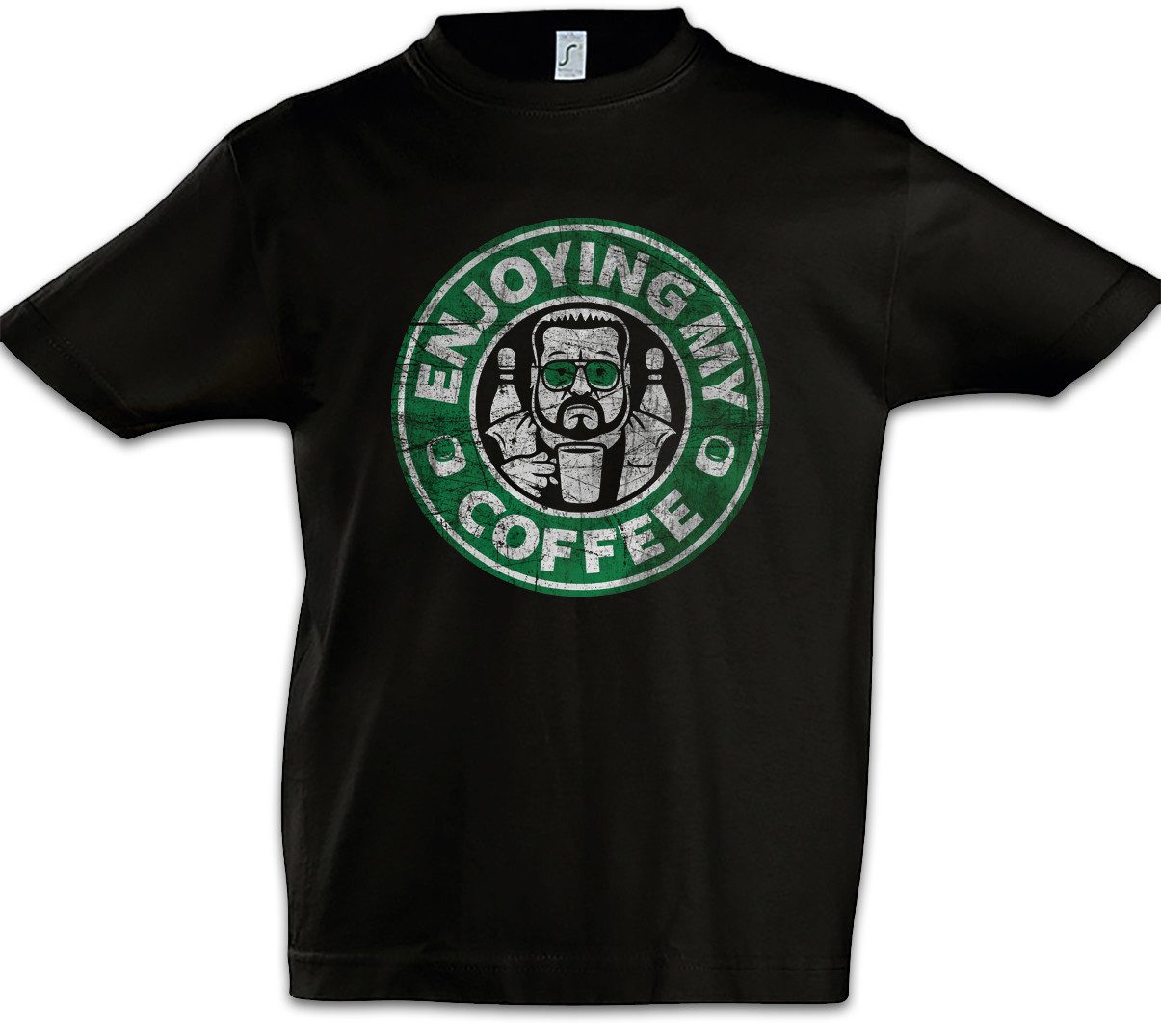 Print-Shirt Walter Sobchak Coffee Kinder T-Shirt The Fun Big Walter Lebowski Guy