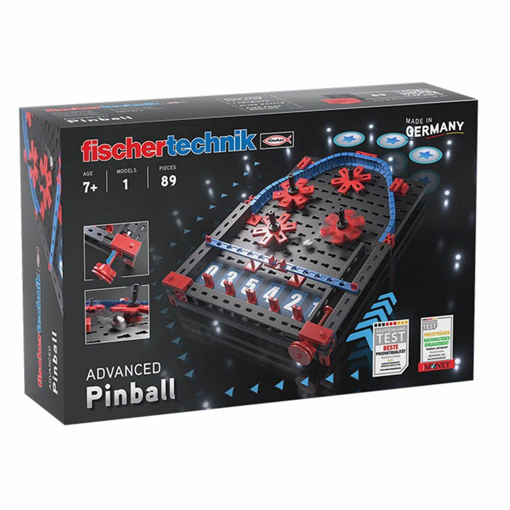 fischertechnik Konstruktions-Spielset Advanced Pinball, (89 St)