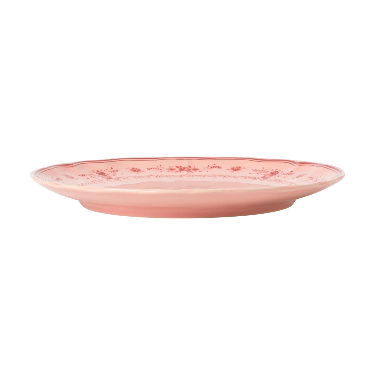 Costa Nova Teller Vila, Rosa-Rot, 27 cm, Costa Nova, (1 St), ⌀ ca. 27 cm, Höhe ca. 2,6 cm