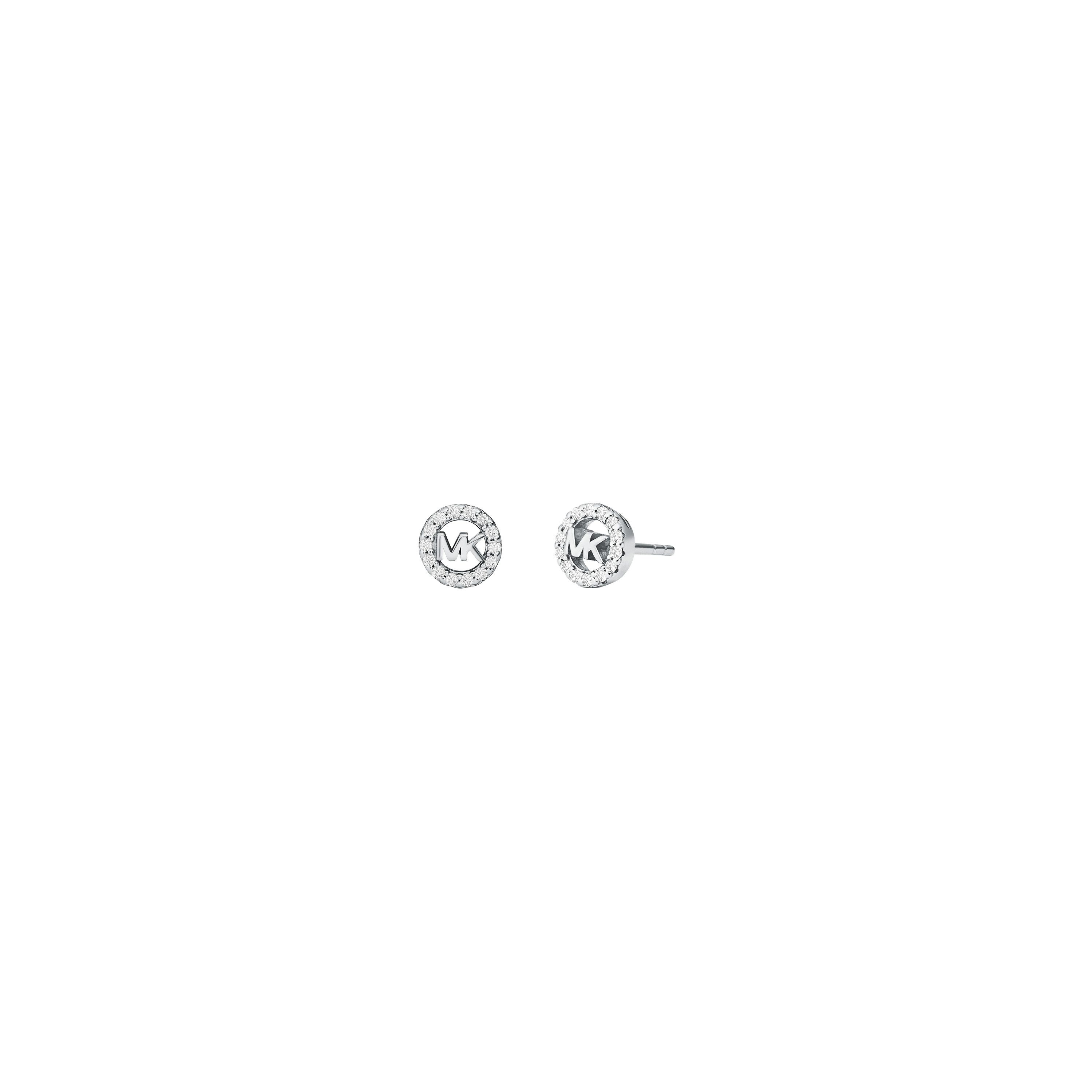 MICHAEL KORS Ohrring und Ketten Set Multipack Schmuck Geschenk Silber 925 PREMIUM (Set, 3-tlg), mit Zirkonia (synth)