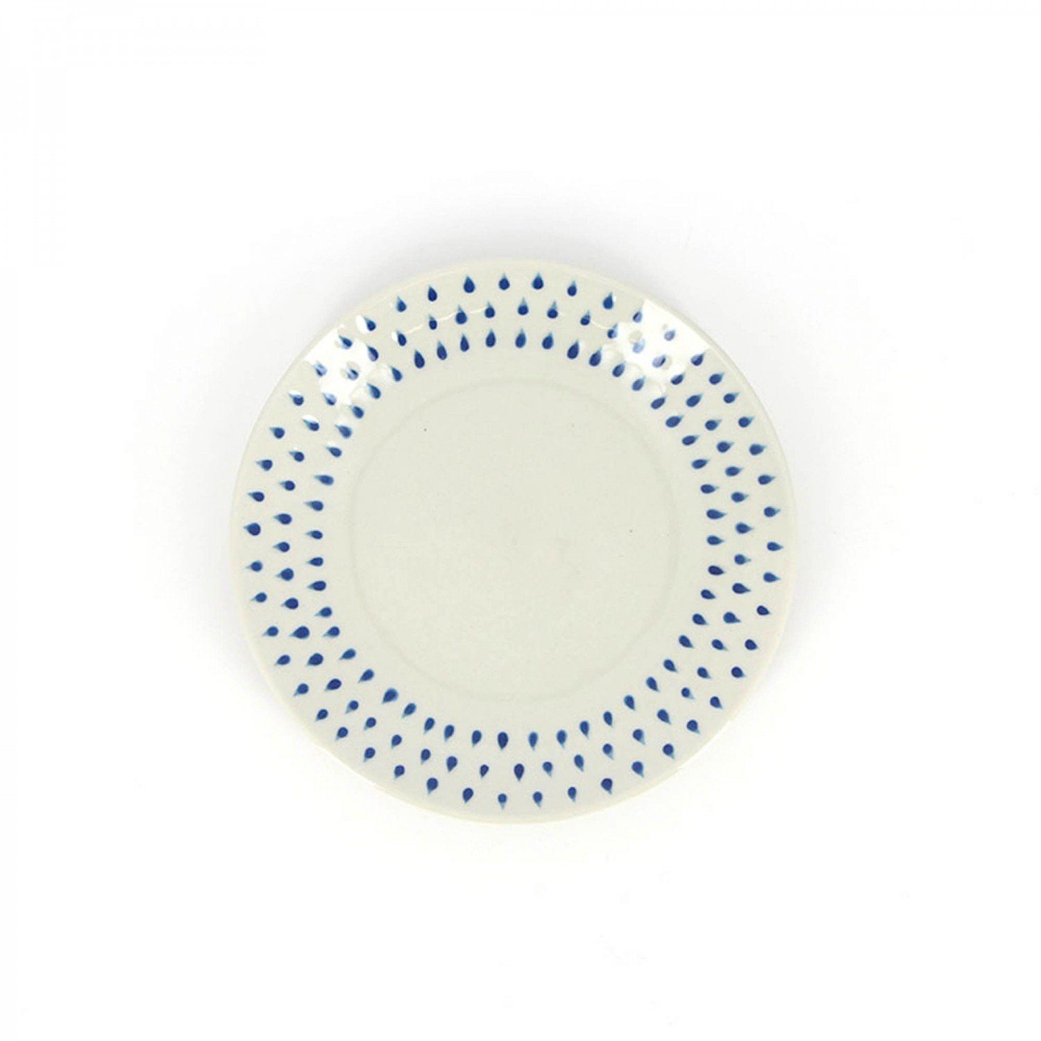 mitienda Teller Kuchenteller aus Keramik Drops