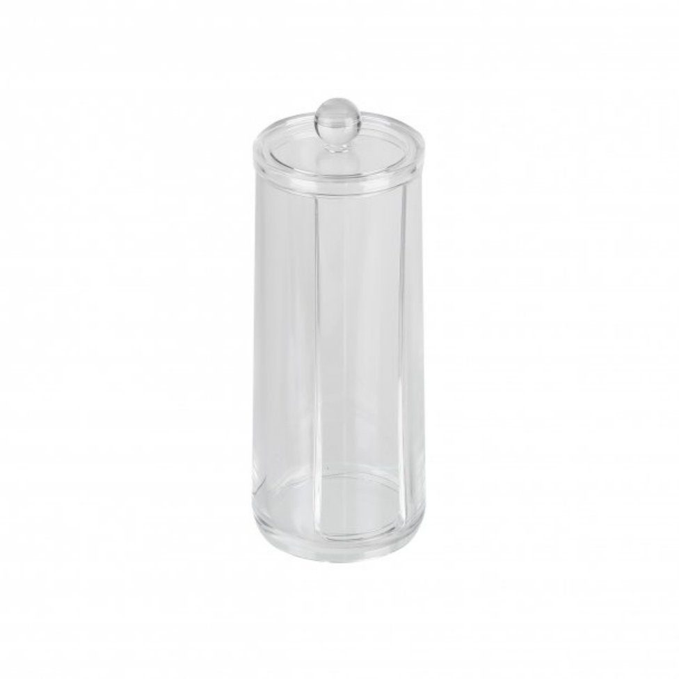 axentia Wattepadspender Kosmetik-Organizer f. Wattepads transp. 129605, (1-tlg)