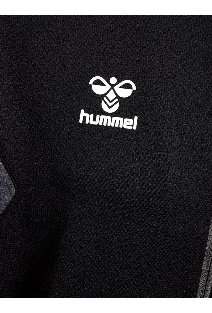 hummel Trainingsjacke hmlAUTHENTIC PL Full-Zip (100% Polyester) schwarz Herren