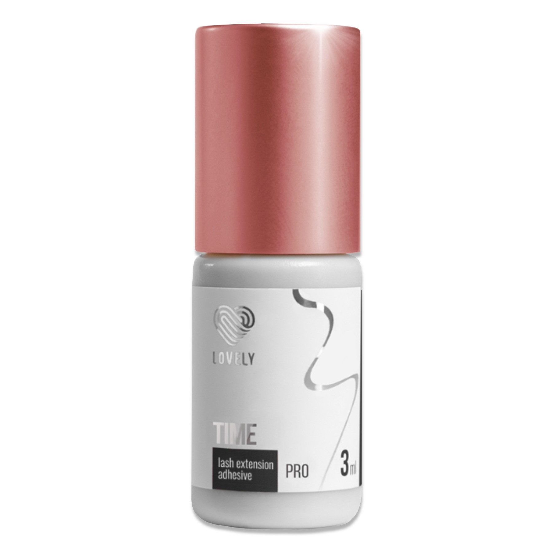 Einzelwimpern Wimpernkleber Time von Lovely für Wimpernverlängerungen