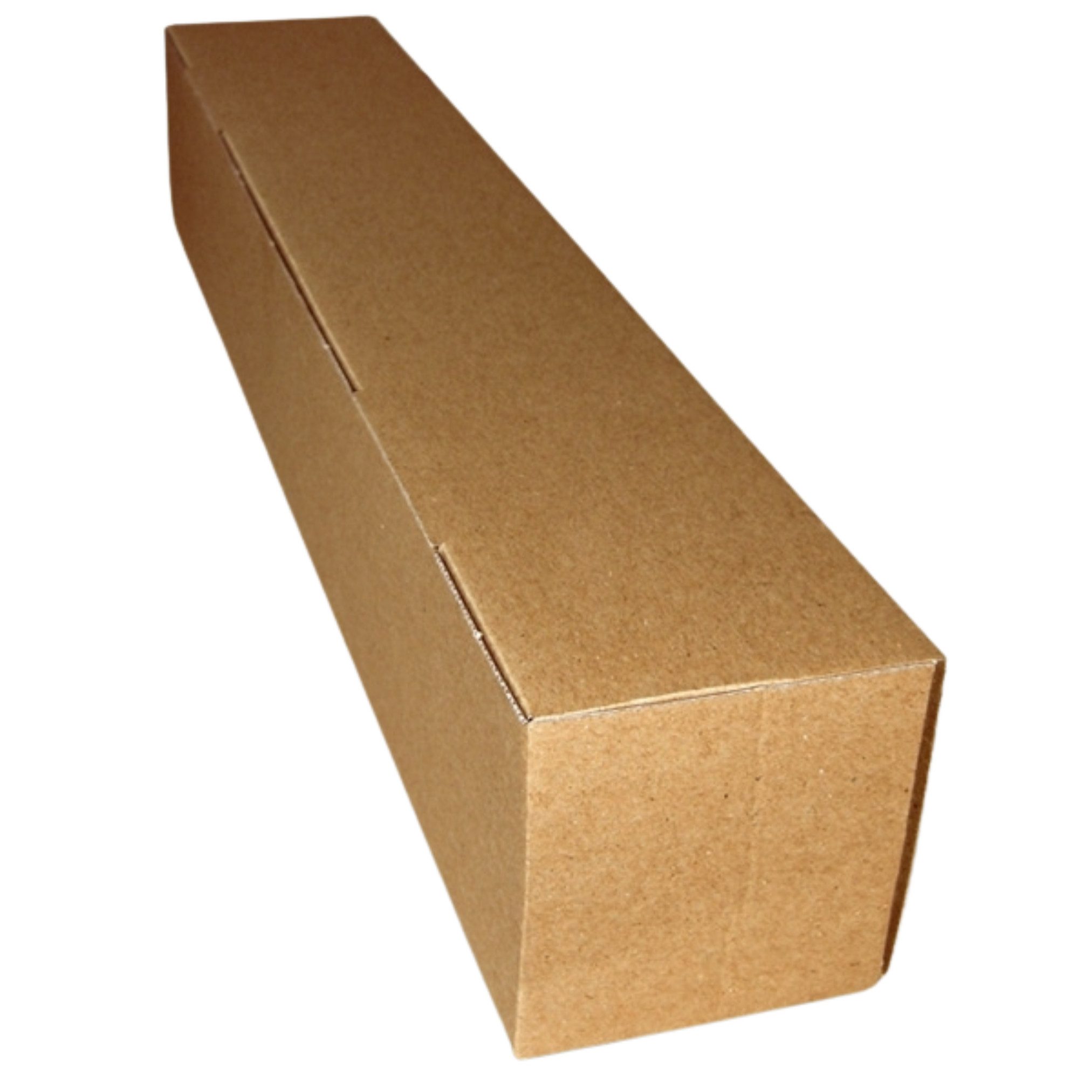 Packen24 GmbH Versandkarton Faltschachtel 595 x 75 x 75 mm Versandhülse einwellig