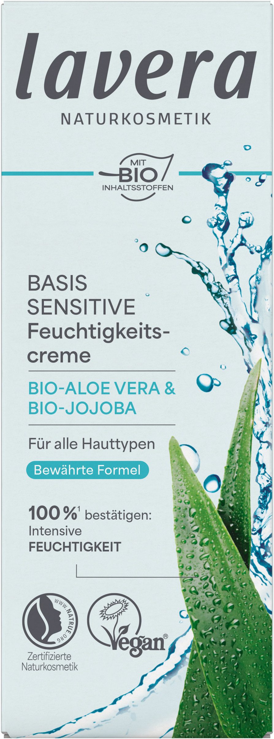 lavera Gesichtspflege basis sensitive Feuchtigkeitscreme, 1-tlg.