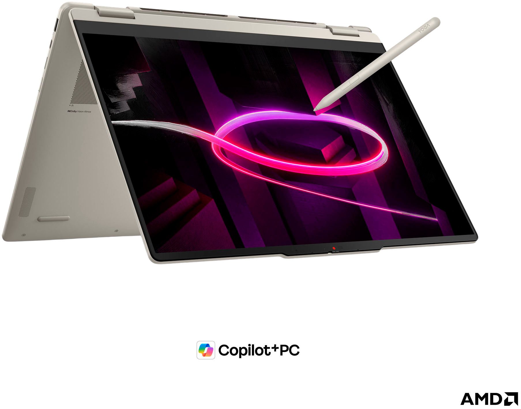 Lenovo Yoga 7 2-in-1 16AGP11 Convertible Notebook (40,64 cm/16 Zoll, AMD Ryzen™ AI 7 445, Radeon 840M, 16 GB, 1000 GB SSD)