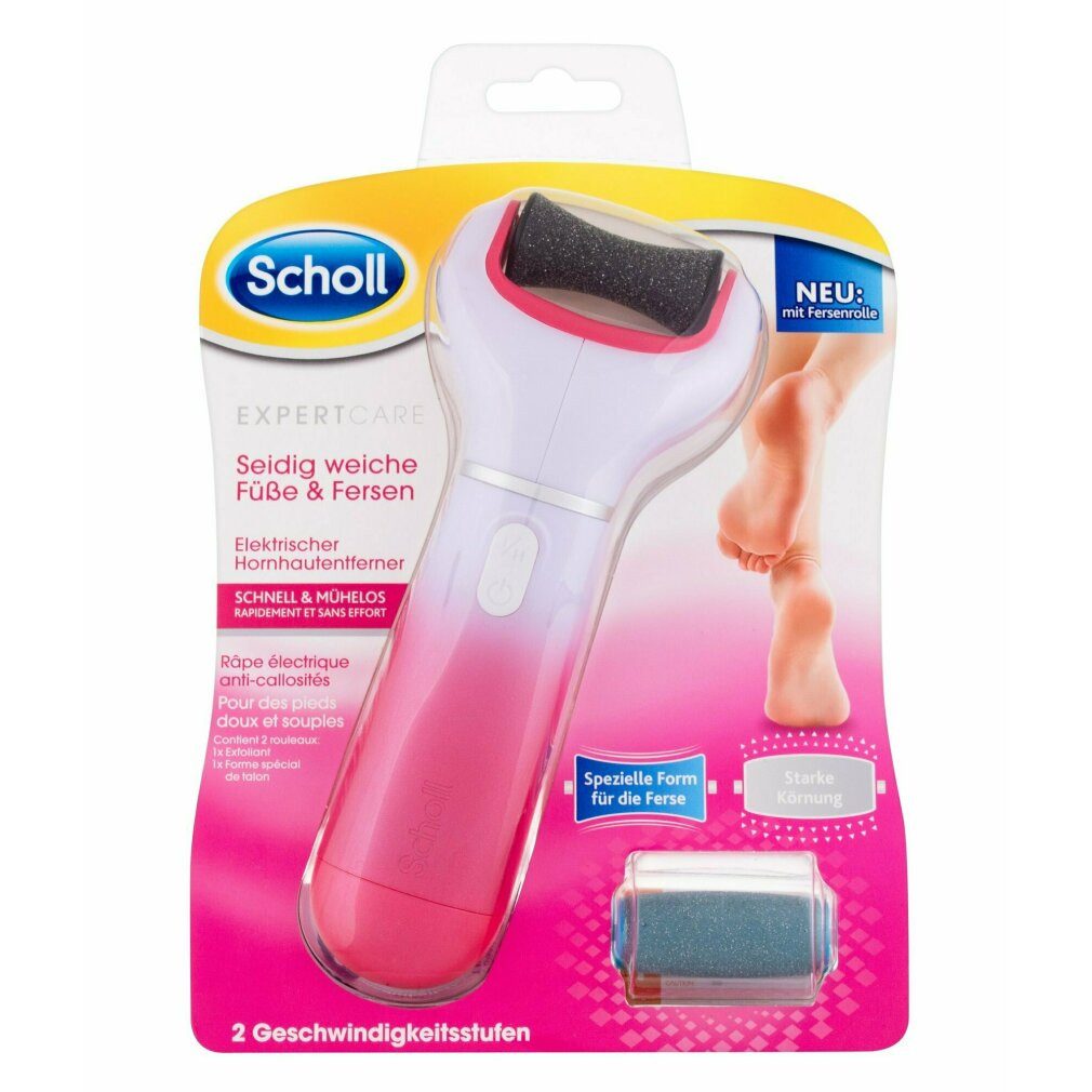 Dr. Scholl Fußcreme Hornhaut Fußpflegesystem Velvet Smooth Pedi pink, 1 St