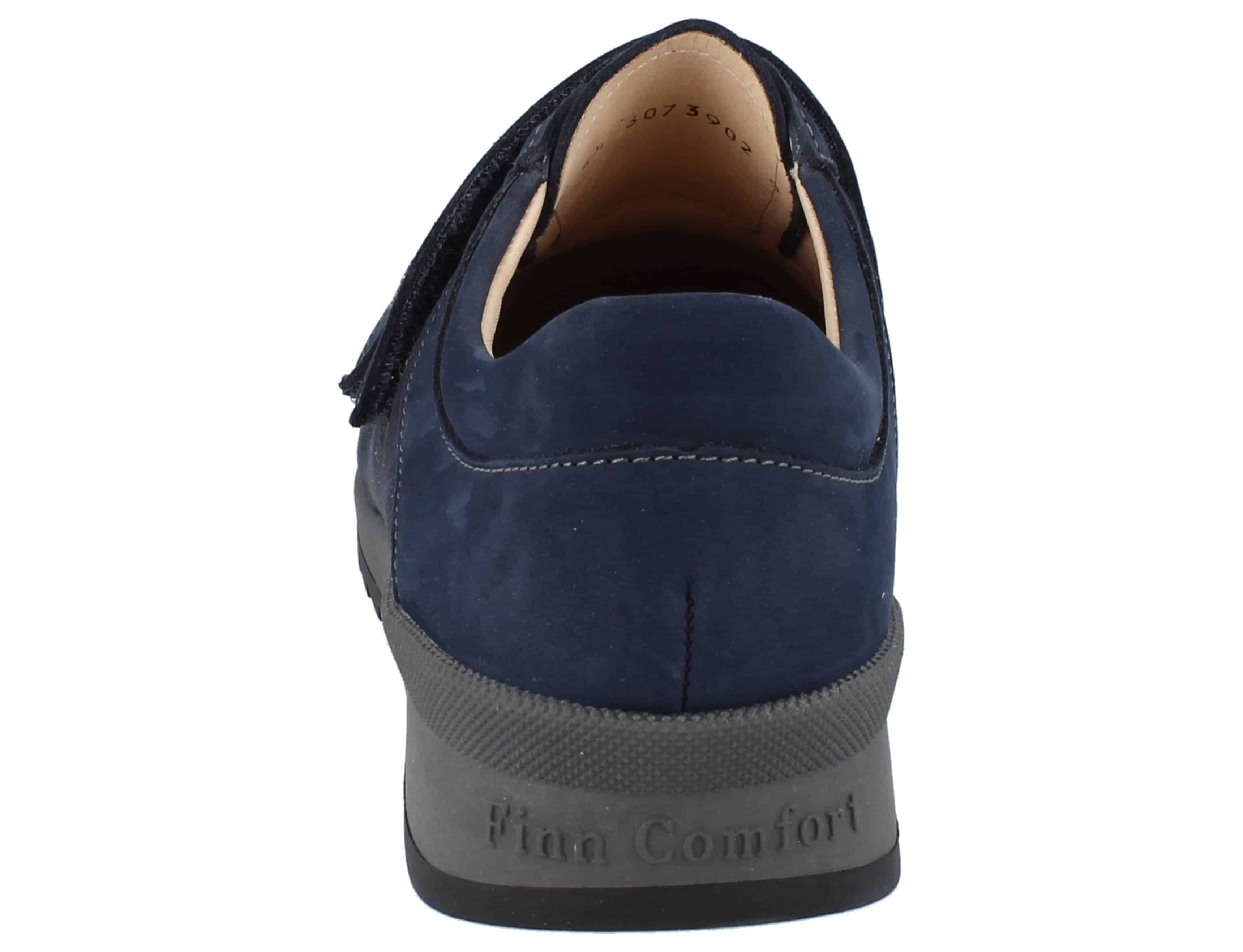 Finn Comfort FINN COMFORT Ivrea Stretch Damen Kletthalbschuhe dunkelblau Schnürschuh Wechselfußbett