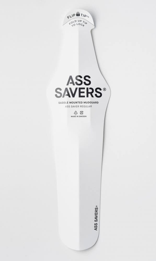 Ass Savers Schutzblech Ass Savers ASR-1 Regular Spritzschutz Heck weiß  Leichter und flexibl