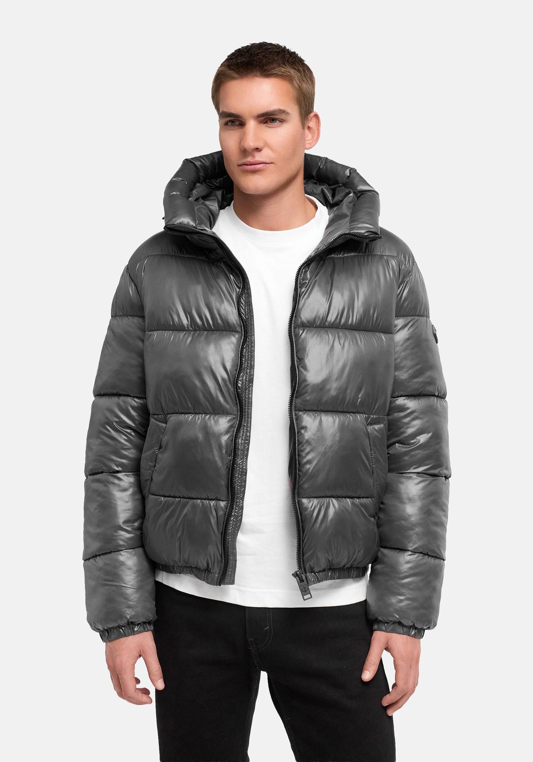 Stone Harbour Outdoorjacke Tanioos XX Warme Herren Steppjacke mit verstellbarer Kapuze
