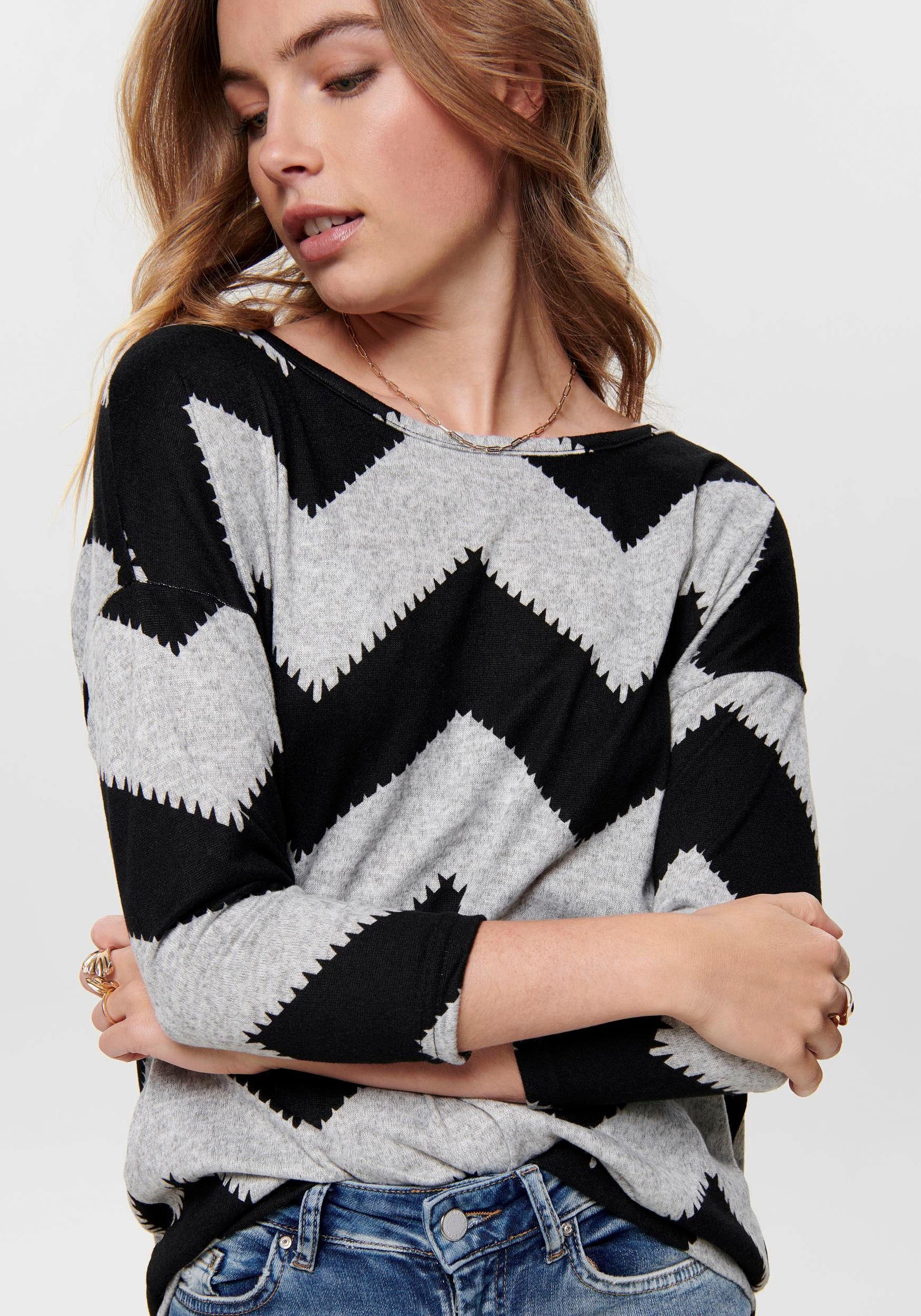 ONLY 3/4-Arm-Shirt ONLELCOS 4/5 AOP TOP günstig online kaufen