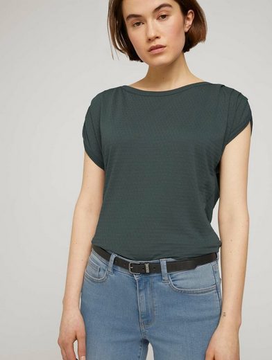 TOM TAILOR Denim Ledergürtel »Ledergürtel im Used Look« online kaufen