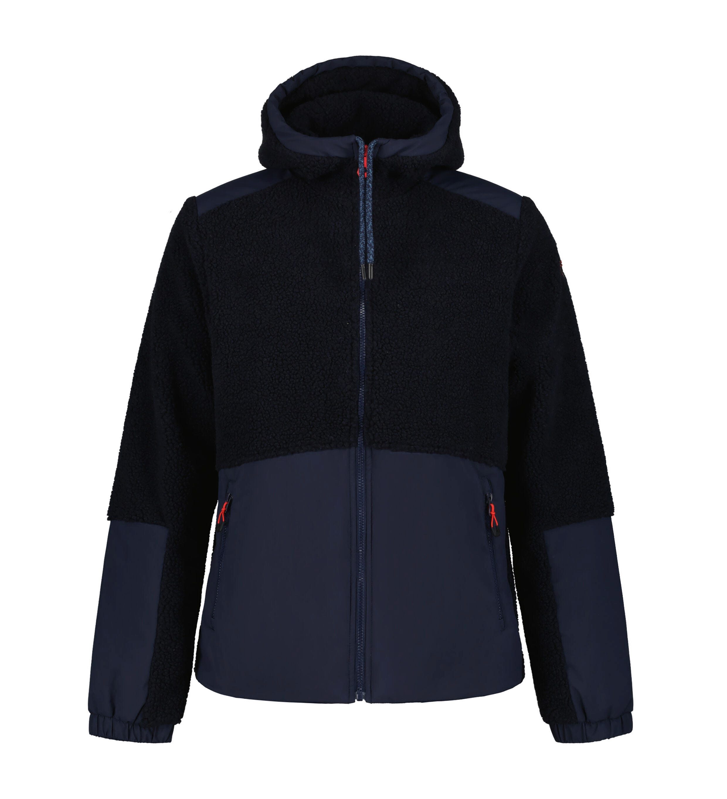 Icepeak Plüschjacke mit Kapuze, mit Reißverschlusstaschen, hochschließender günstig online kaufen