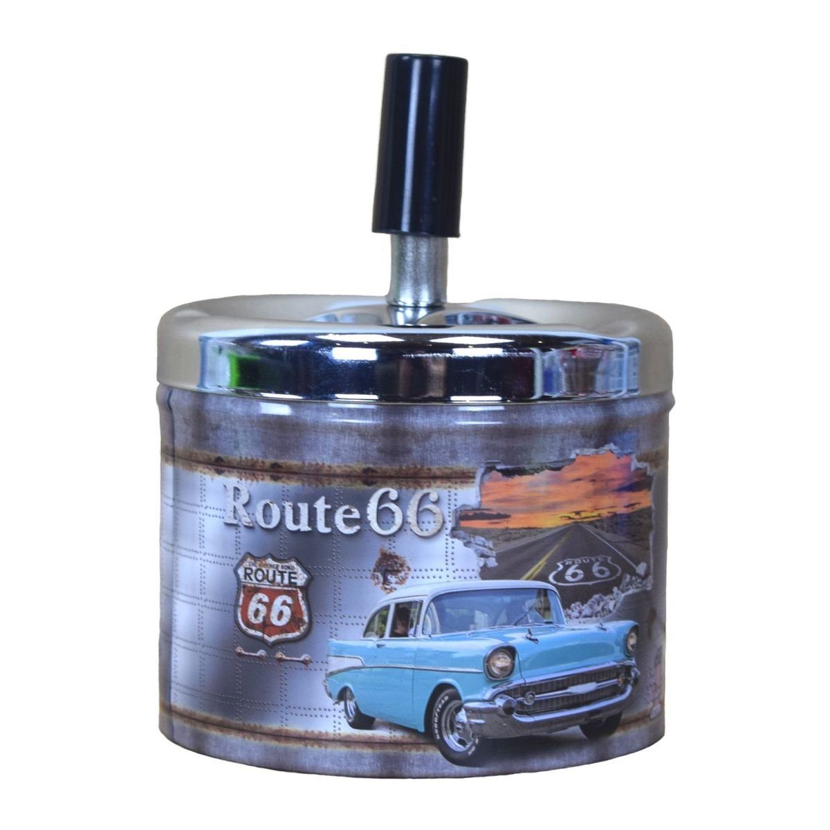 Marabellas Shop Пепельницы Oldtimer Drehaschenbecher ca.9,5 x 12cm Пепельницы Windaschenbecher, mit 3 Einsenkungen