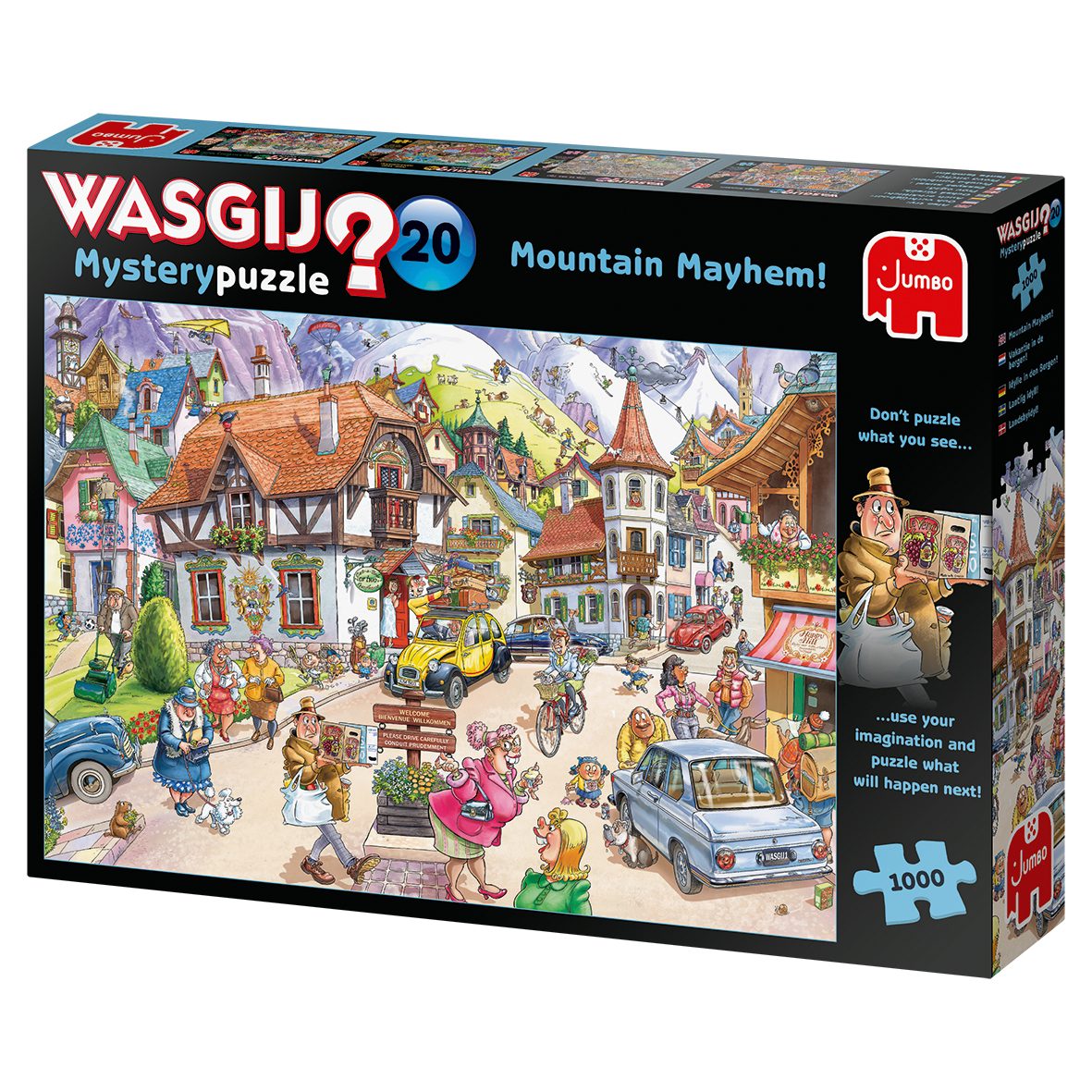 Spiele Mystery Idylle 25002 Bergen!, - 20 1000 Wasgij in den Puzzle Puzzleteile Jumbo