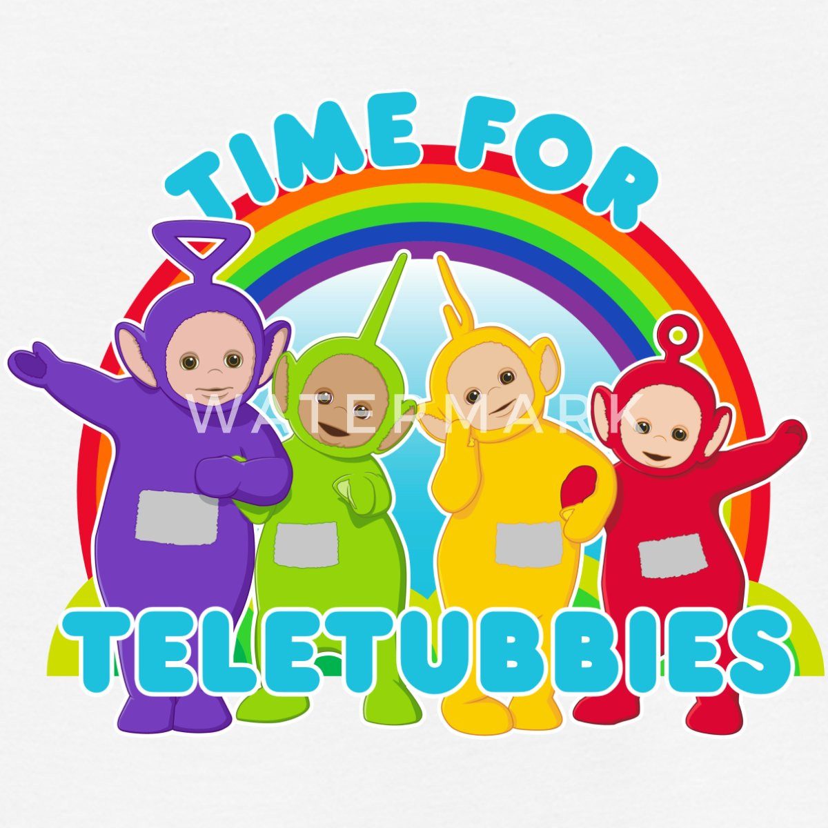 Spreadshirt T-Shirt Teletubbies Time For Teletubbies Kinder T-Shirt (1-tlg)