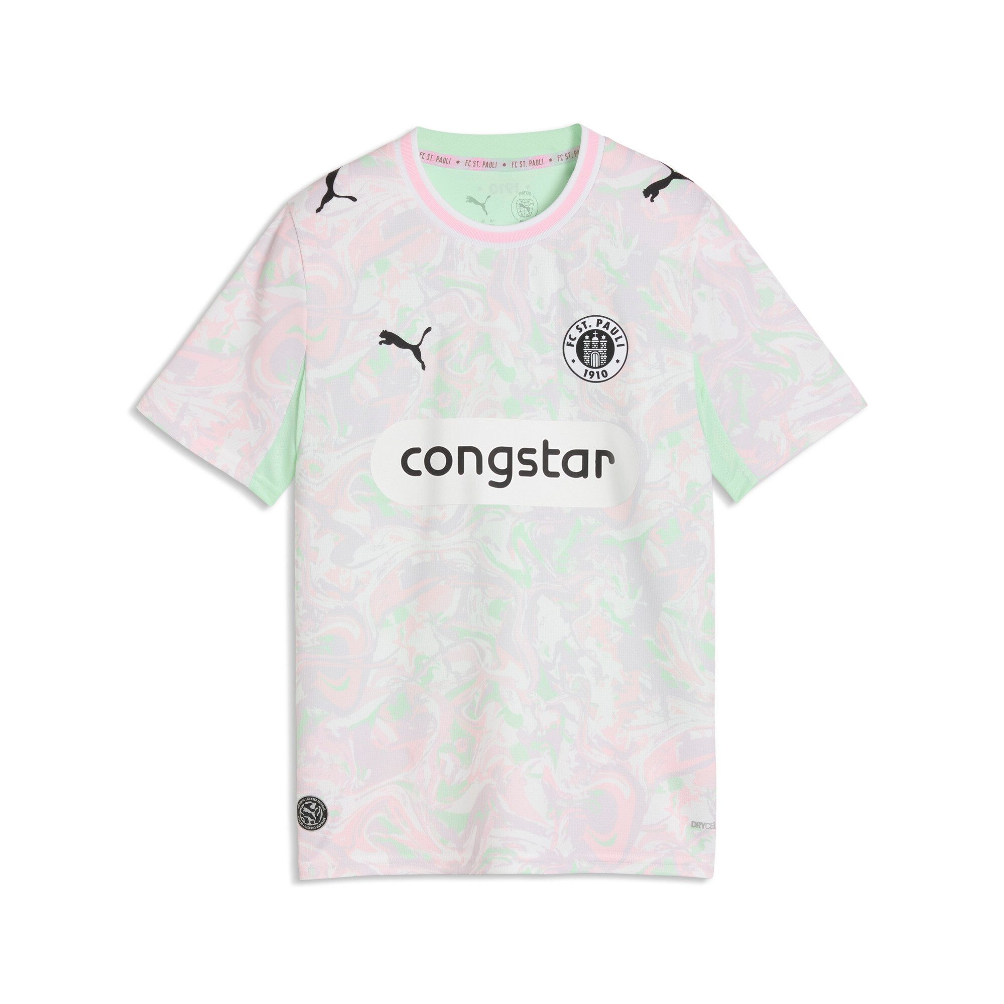 PUMA Fußballtrikot FCSP THIRD JERSEY REPLICA JR für Jugendliche, mit DryCELL-Technologie, atmungsaktiv, Regular Fit