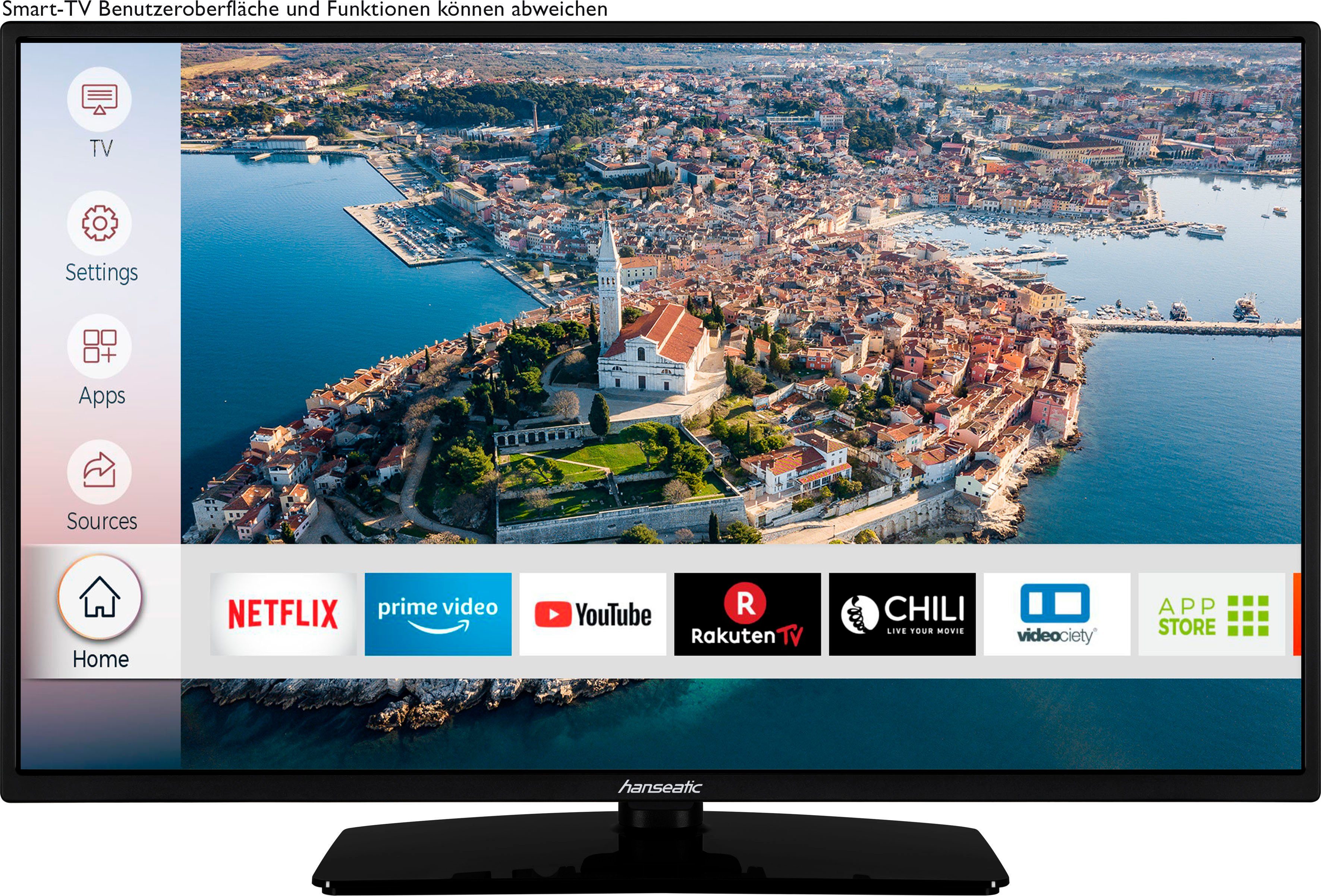 32H500FDSII HD, Hanseatic LED-Fernseher (80 Zoll, cm/32 Smart-TV) Full