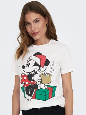 ONLY T-Shirt DISNEY CHRISTMAS (1-tlg) Plain/ohne Details