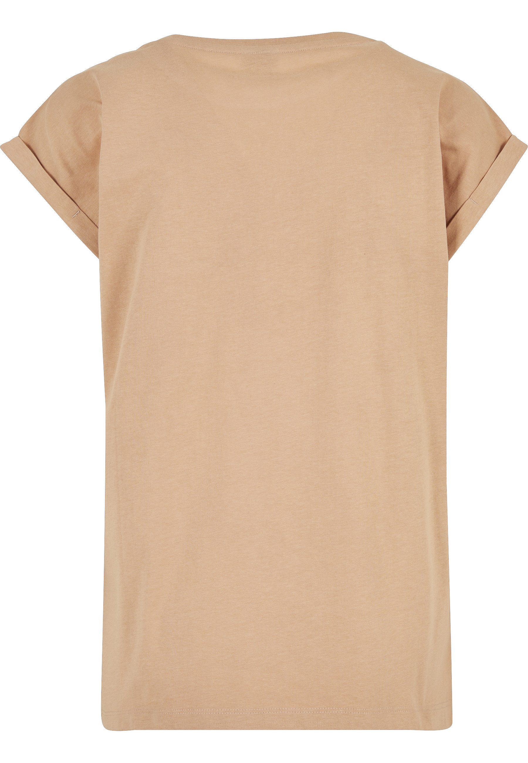URBAN CLASSICS Kurzarmshirt Urban Classics Damen Ladies Extended Shoulder Tee (1-tlg) – Bild 2 von 5
