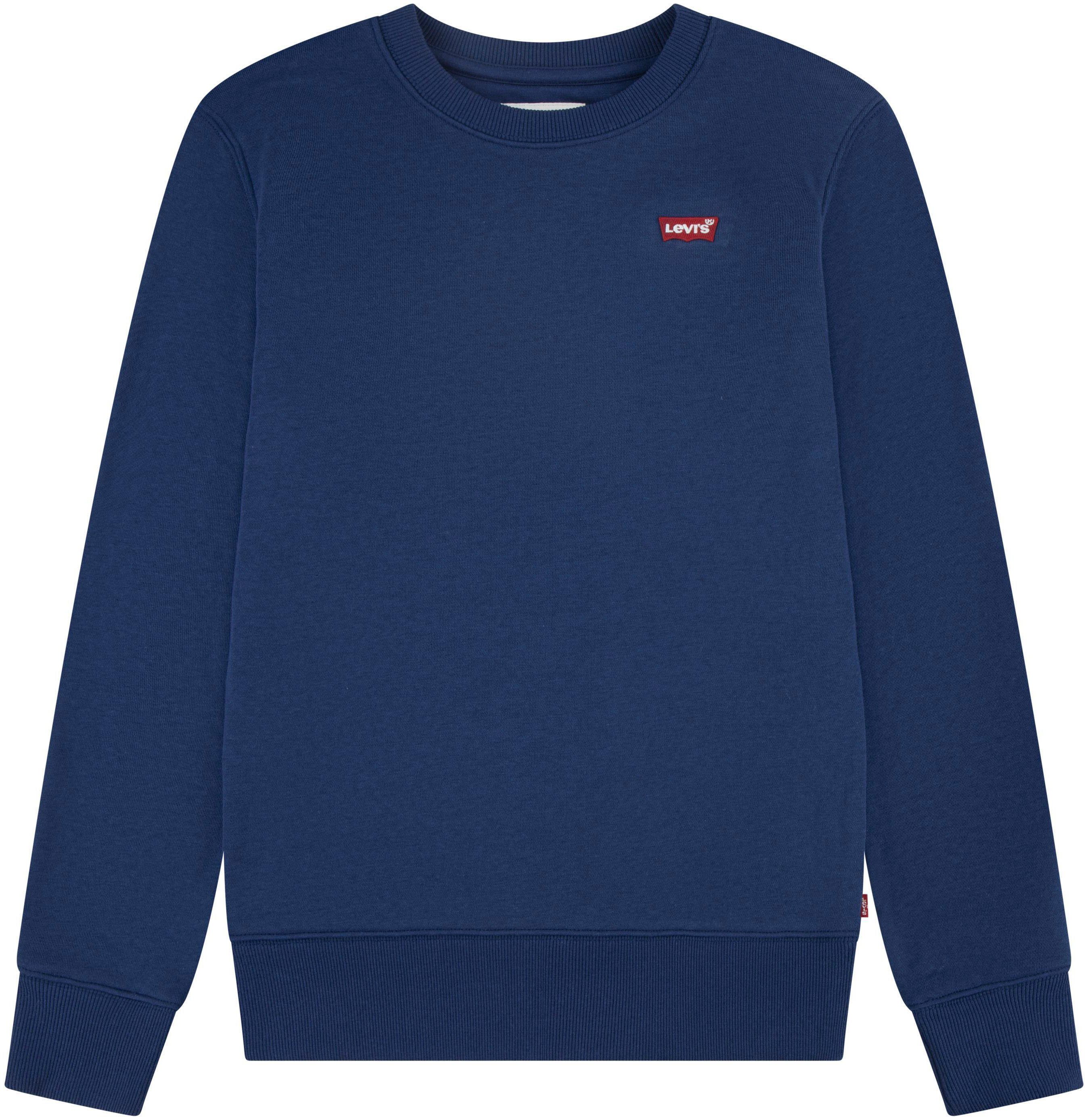 Levi's® Kids Sweatshirt LOGO CREWNECK SWEATSHIRT for BOYS estate blue | Sweatshirts