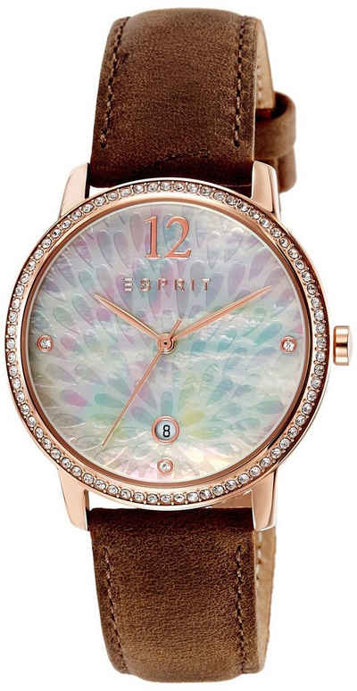 Esprit Quarzuhr, Esprit Damen Armbanduhr ES108452003