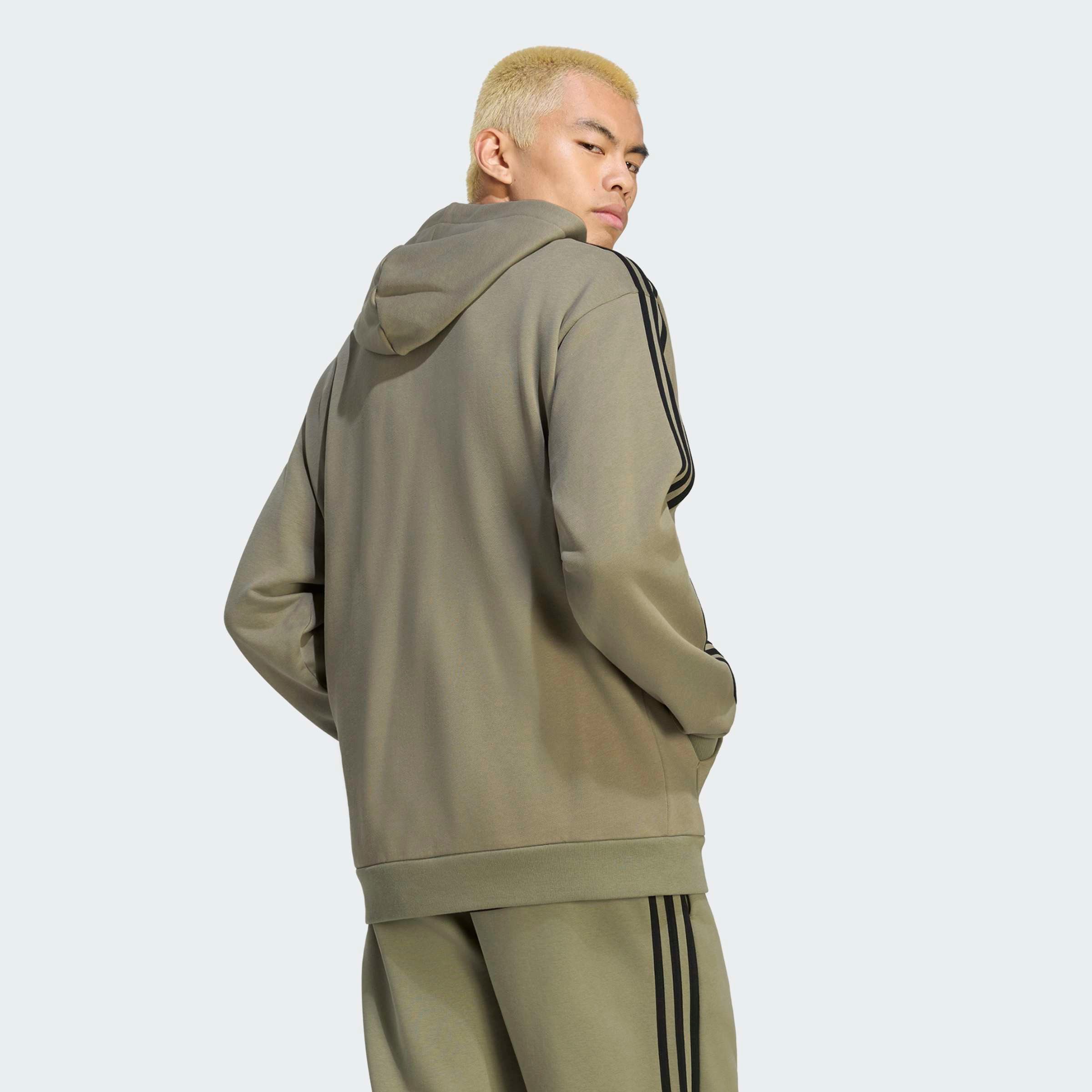 adidas Sportswear Kapuzensweatshirt ESSENTIALS 3-STREIFEN FRENCH TERRY HOODIE – Bild 2 von 5