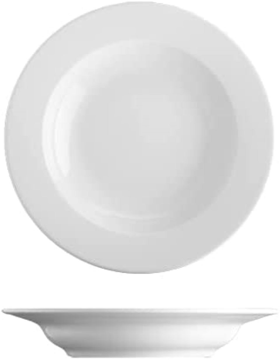 G.benedikt Suppenteller Teller tief, Suppenteller, Salatteller, ca. 22cm, Hartporzellan, (2 St)