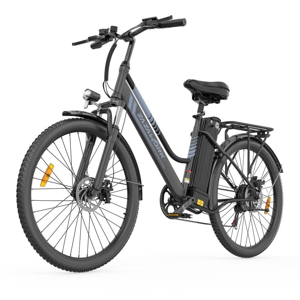SSY E-Bike Elektrofahrrad für Erwachsene, Mittelmotor, (7-Gang Schaltung & LED Ausstattung), Drei Fahrmodi & 25km/h