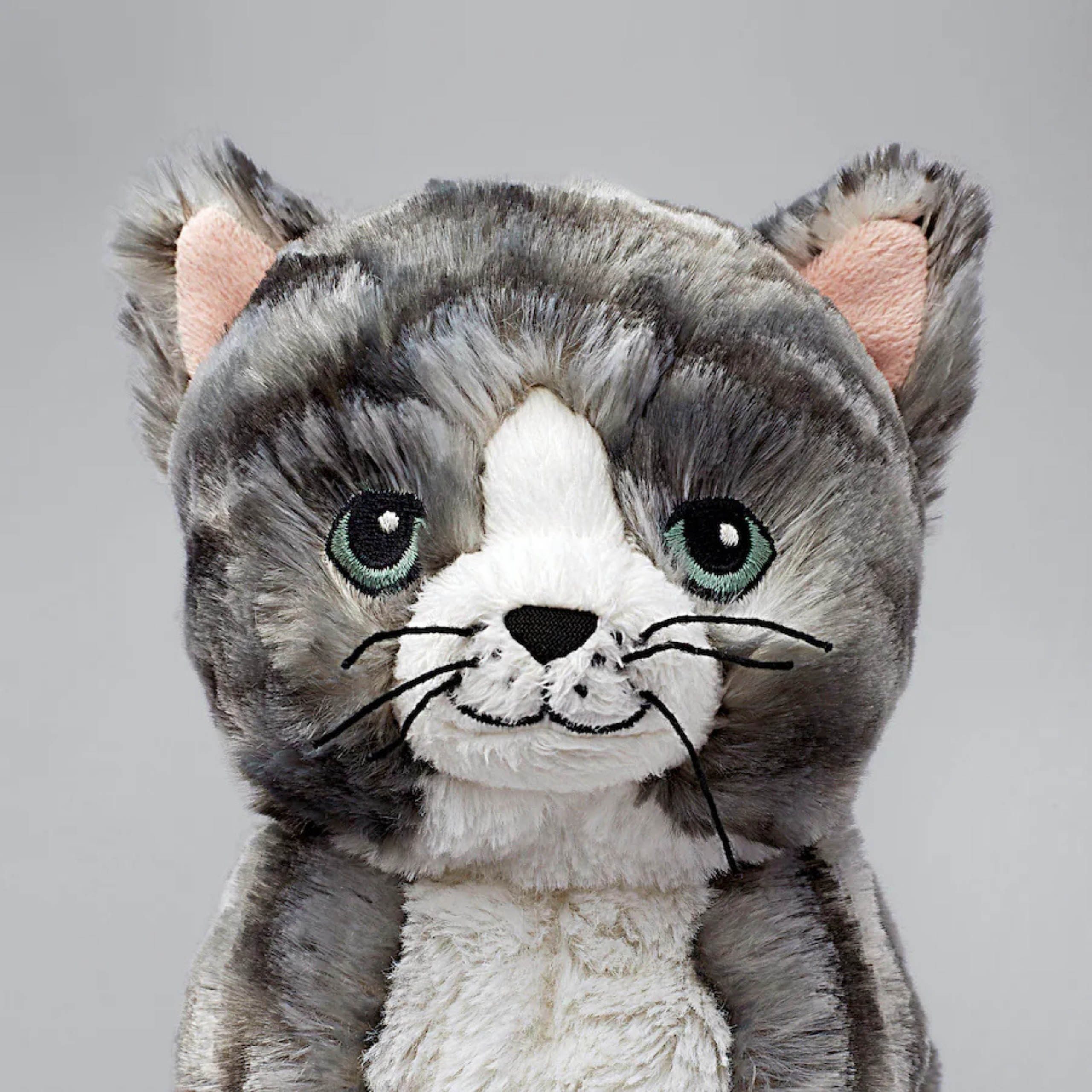 IKEA Kuscheltier LILLEPLUTT Plüschkätzchen Maskottchen, Kinderspielzeug IKEA