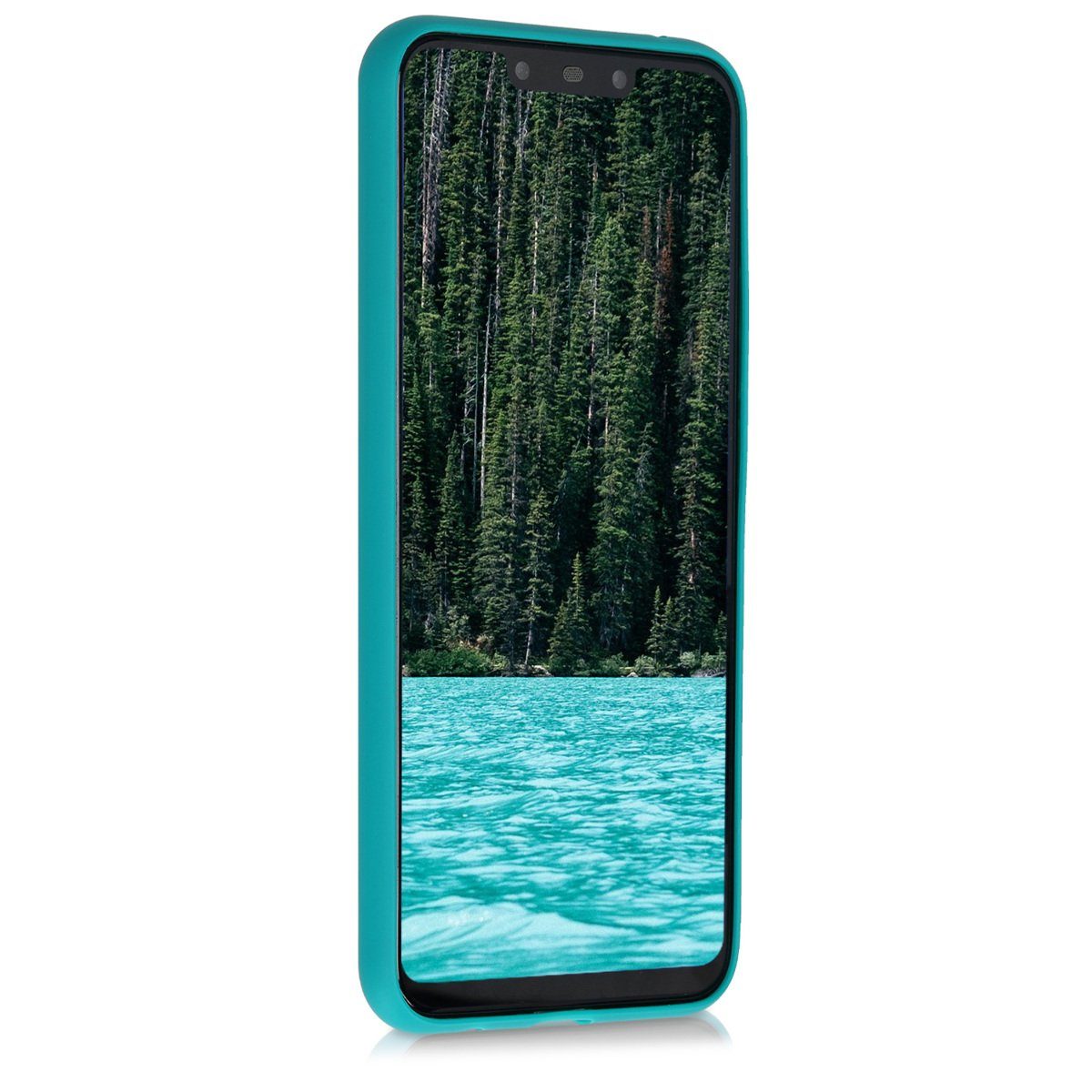 kwmobile Handyhülle Hülle für Huawei Mate 20 Lite, Hülle Silikon - Soft Handyhülle - Handy Case Cover