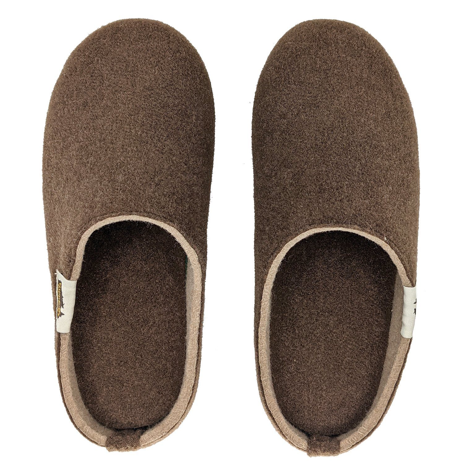 aus Chocolate-Cream Materialien »in Hausschuh farbenfrohen Gumbies Outback recycelten Slipper in Designs«