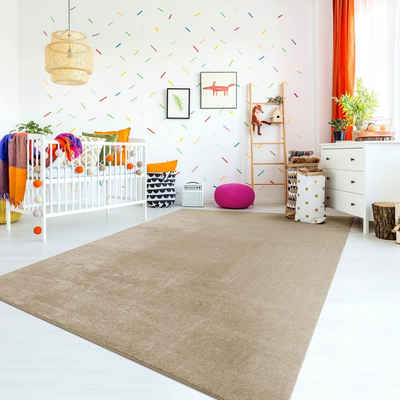 Kinderteppich Teppich Kinderzimmer Waschbarer Rutschfester Kinderteppich, TT Home, Дорожка, Höhe: 14 mm