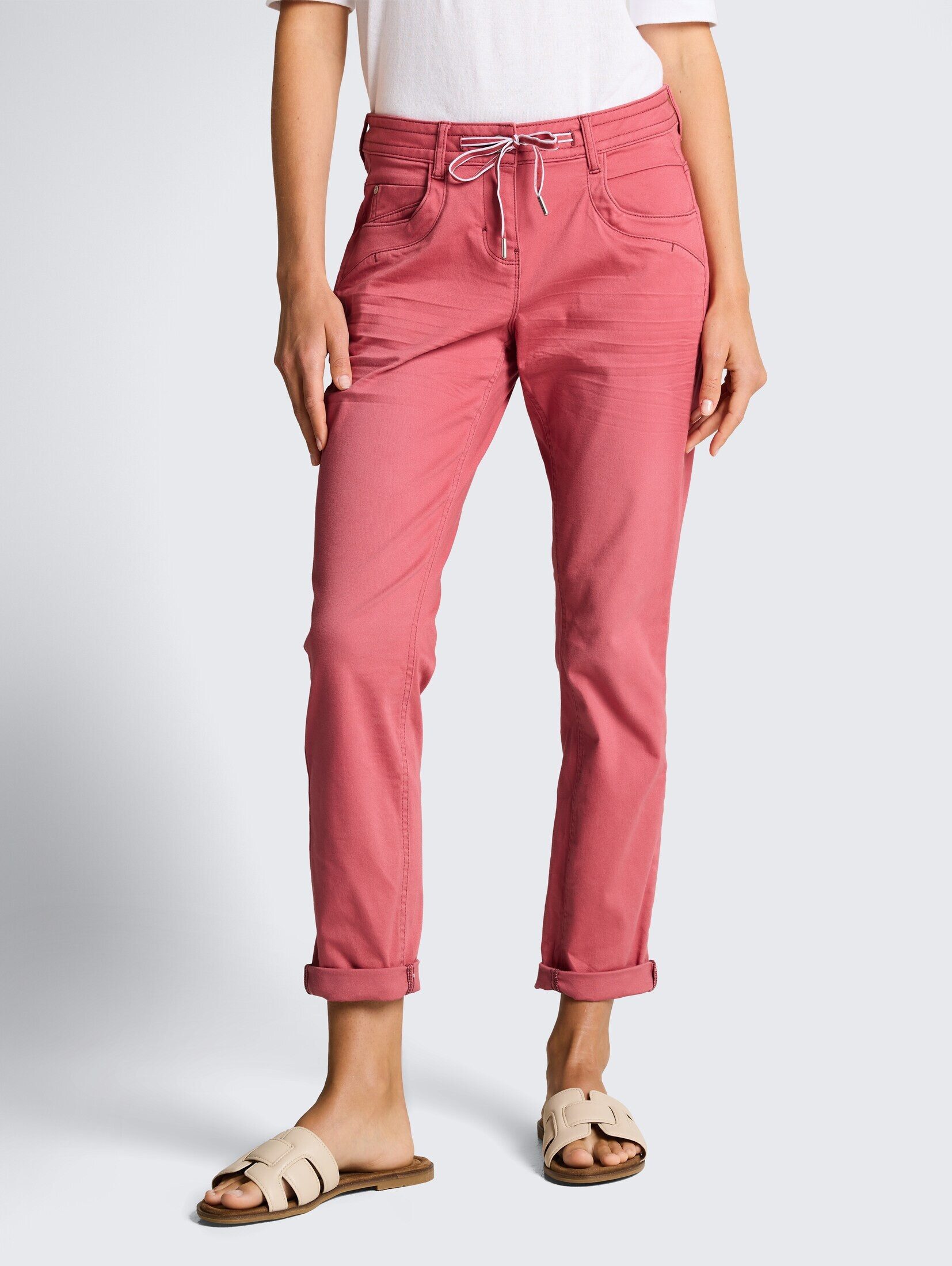 TOM TAILOR 7/8-Hose Hosen & Chino Tapered Relaxed Hose günstig online kaufen